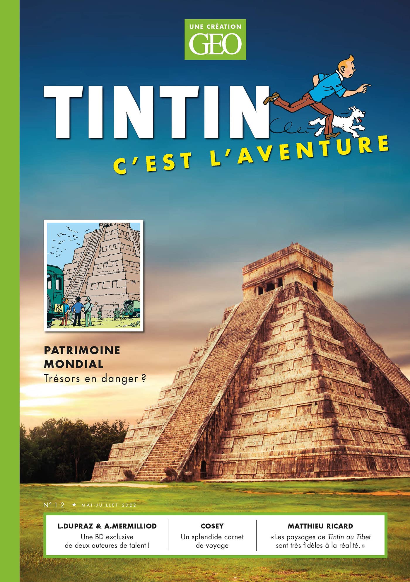Tintin c'est l'aventure n°12 - Patrimoine mondial: Patrimoine mondial 9782810436910