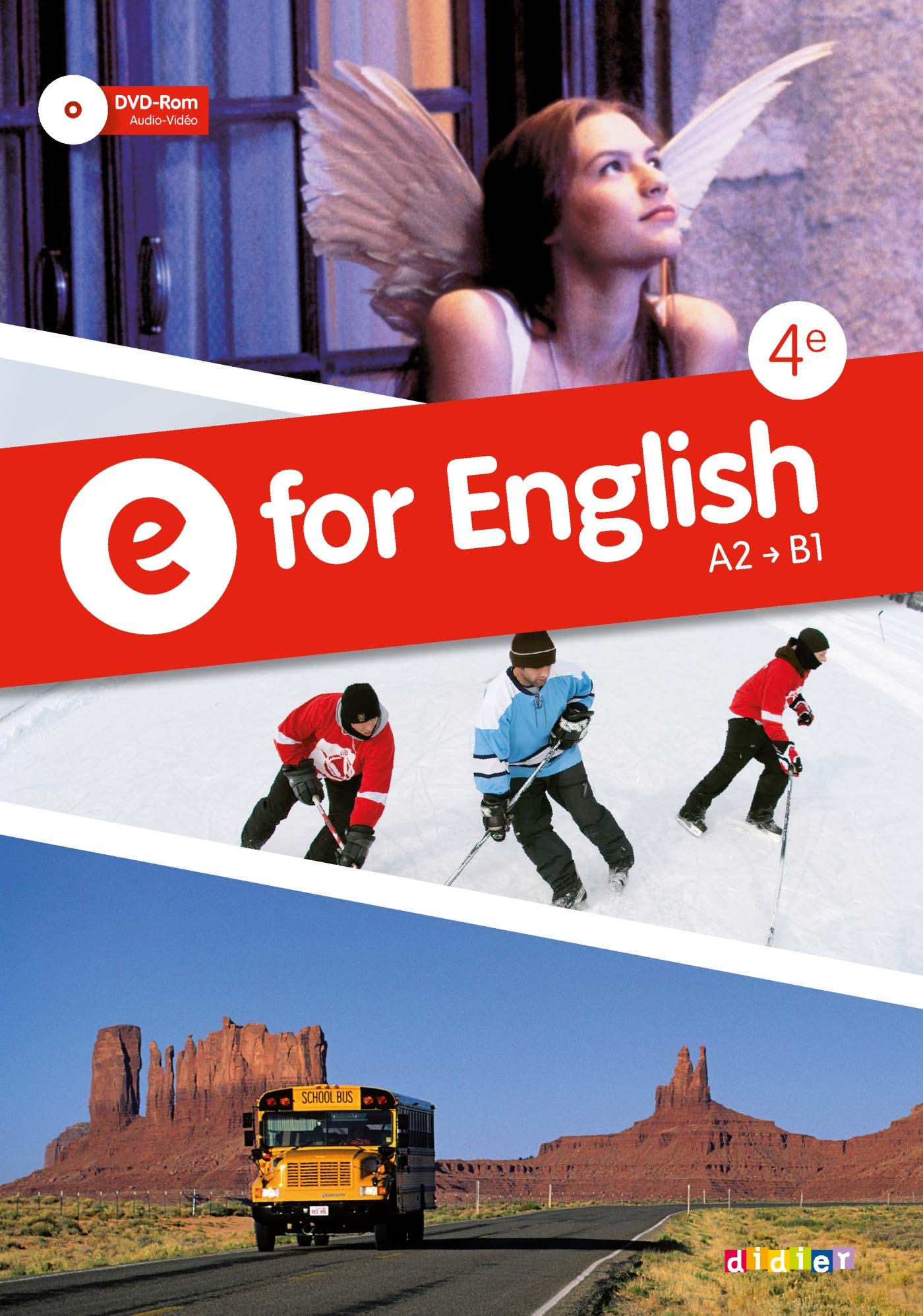 E for English 4e - Anglais Ed.2013 - Manuel + DVD-rom 9782278073740