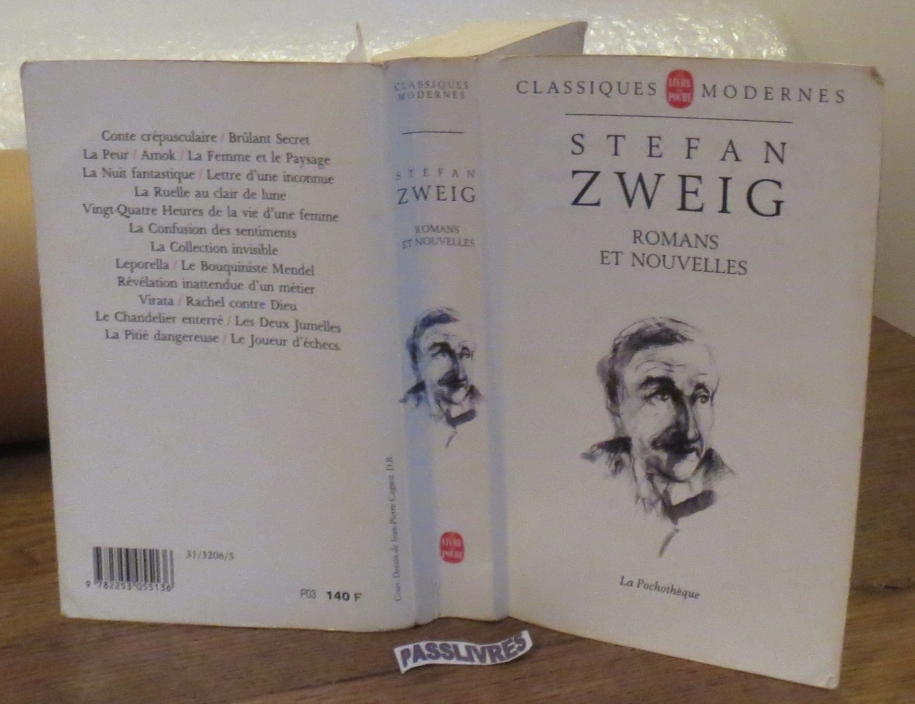Stefan Zweig, tome 1 : Romans et nouvelles 9782253055136