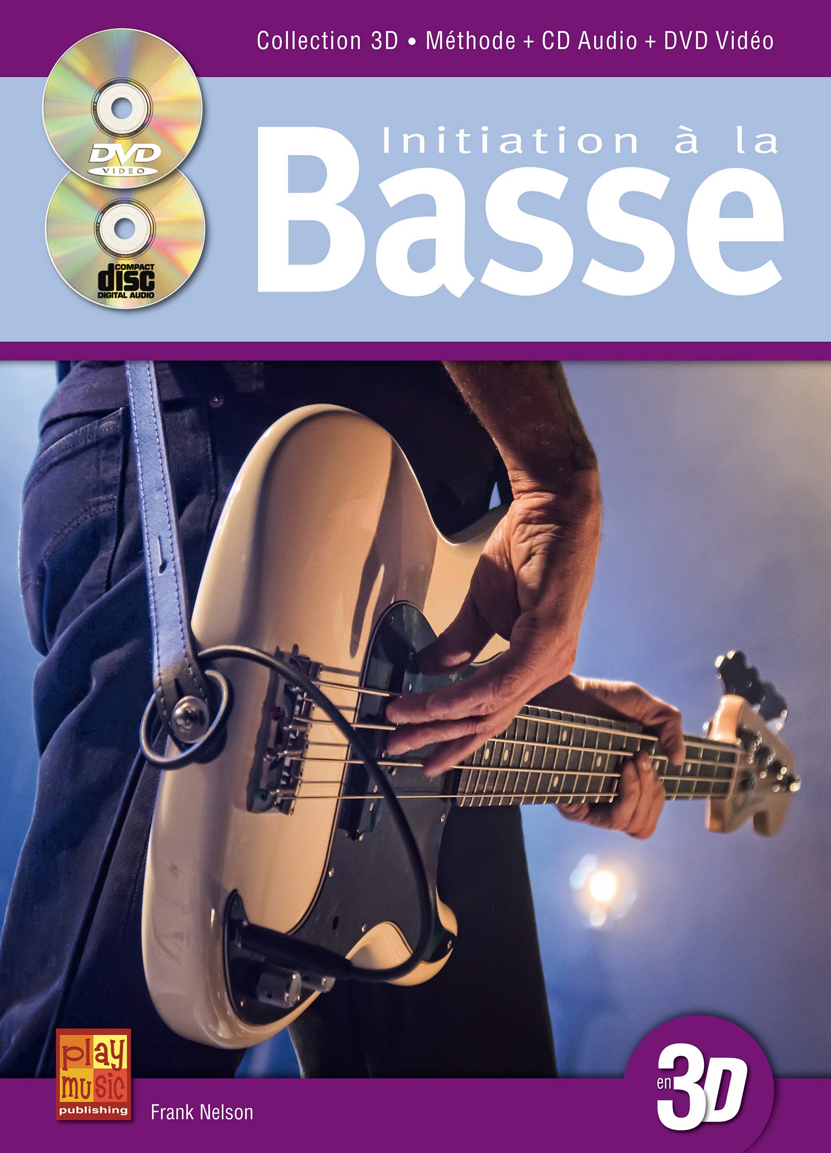 Initiation à la basse en 3D (1 Livre + 1 CD + 1 DVD) 3555111001875