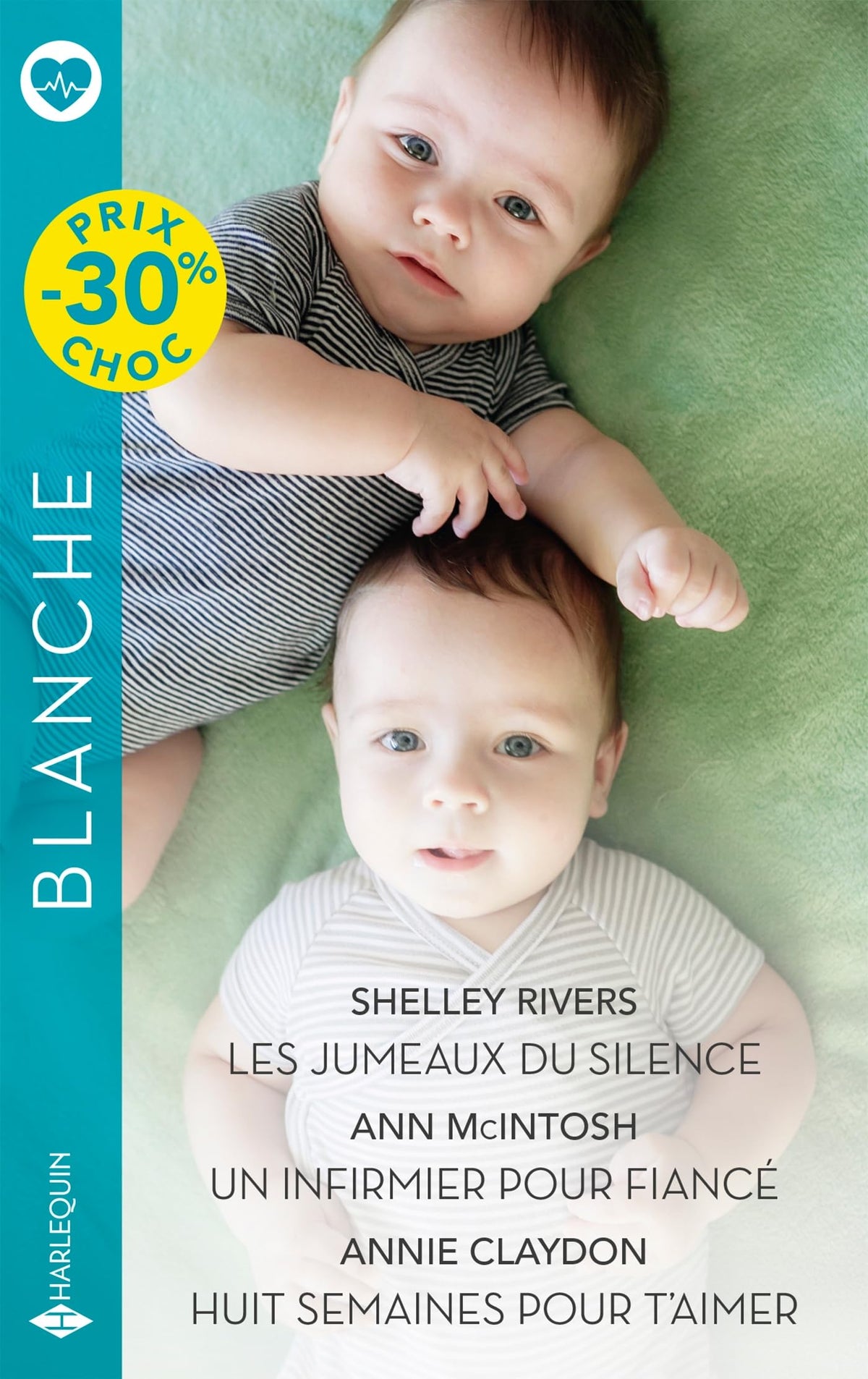 Les jumeaux du silence - Un infirmier pour fiancé - Huit semaines pour t'aimer 9782280530231