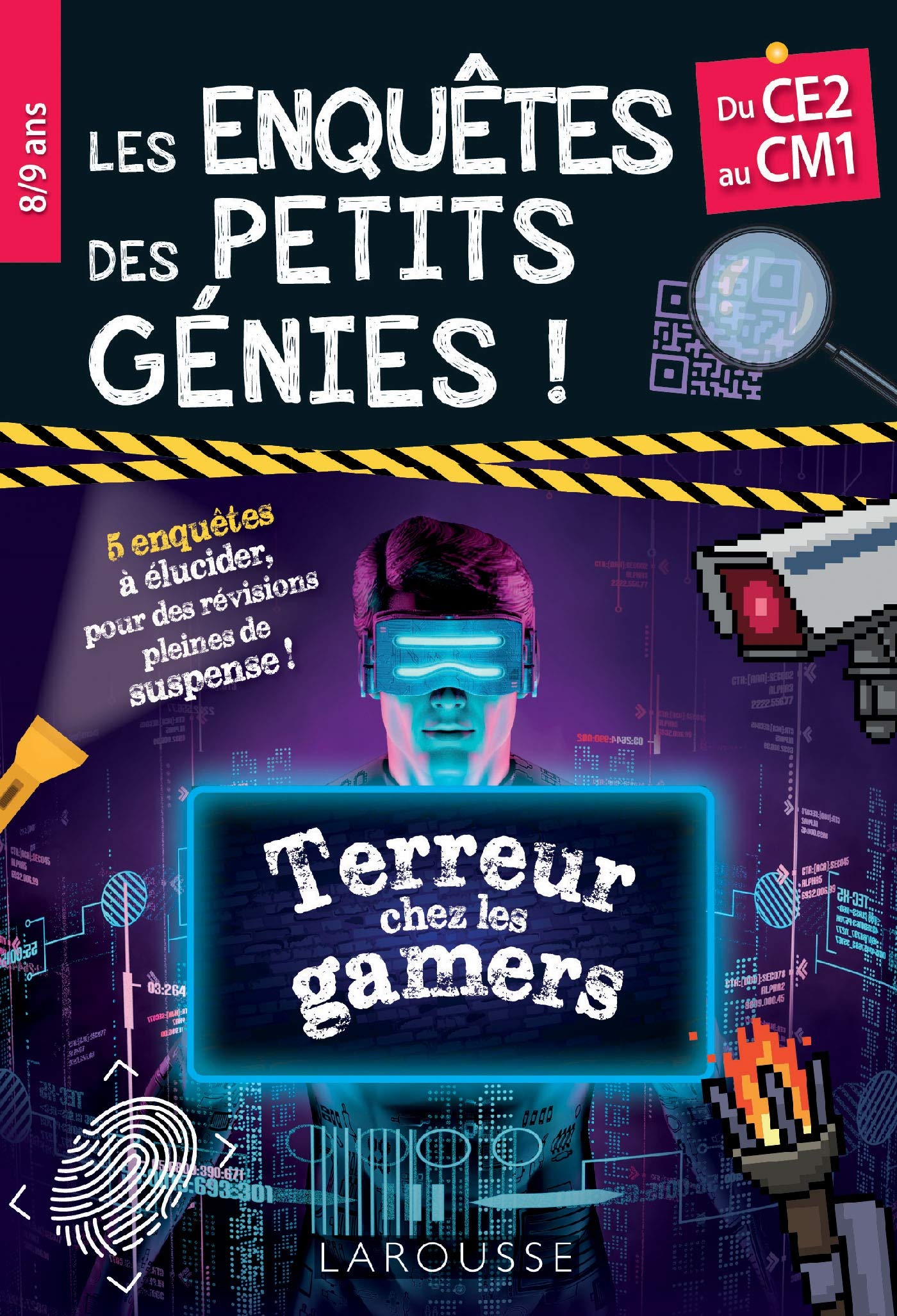 Les Enquêtes des petits génies CE2-CM1 - Terreur chez les gamers 9782036003507