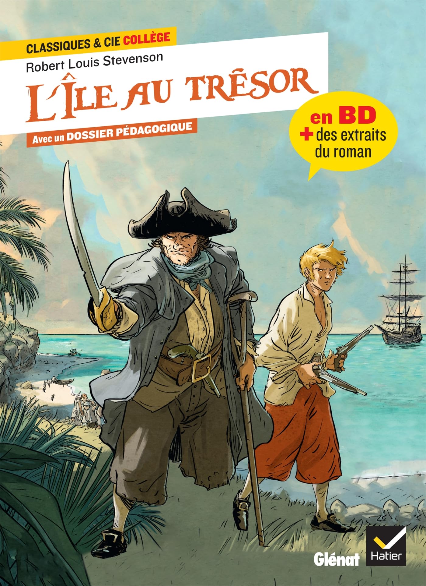 L'Île au trésor - la BD & des extraits du roman 9782401113466