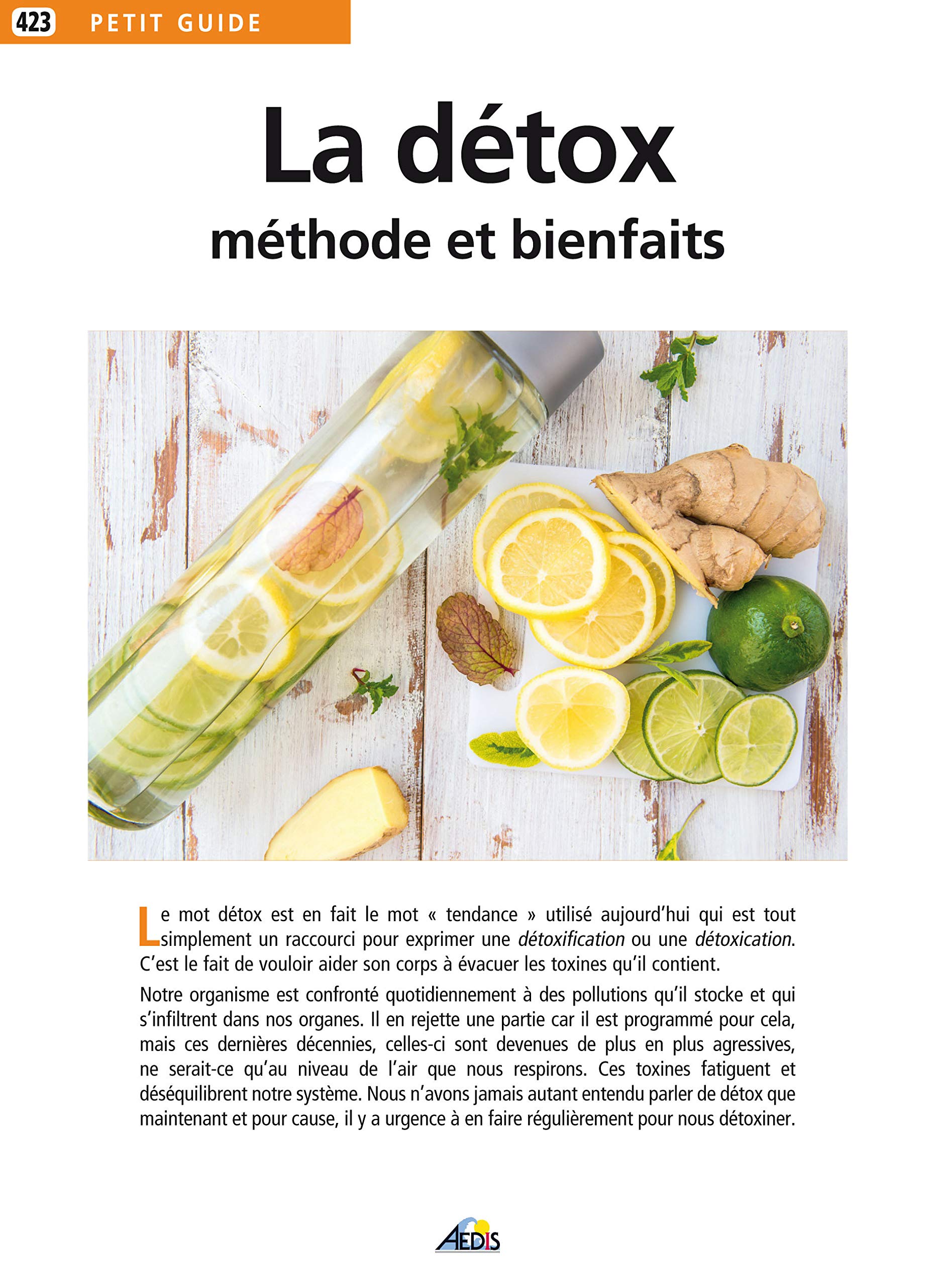 PG423 - La Détox Méthode et Bienfaits 9782842598860