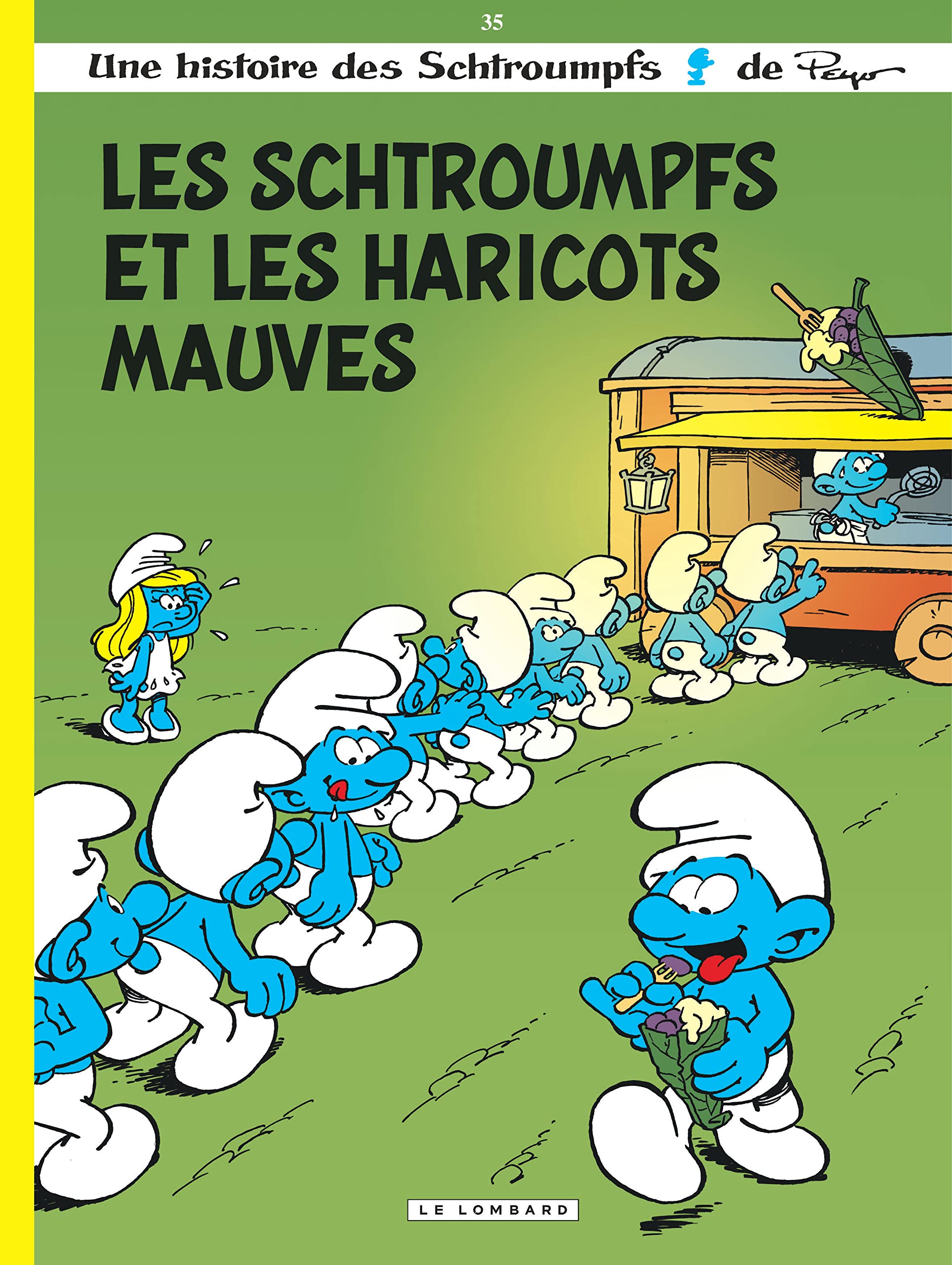 Les Schtroumpfs Lombard - Tome 35 - Les Schtroumpfs et les haricots mauves 9782803671144