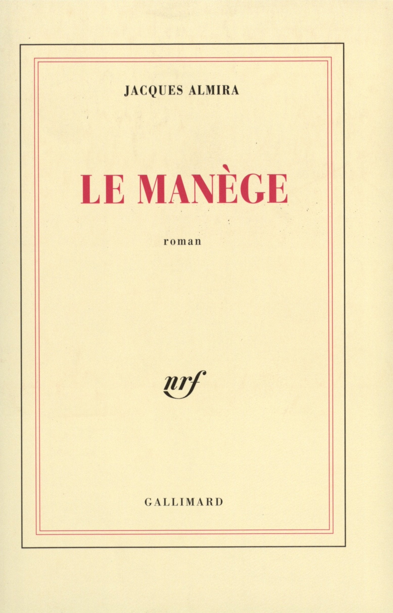 Le Manège 9782070729166