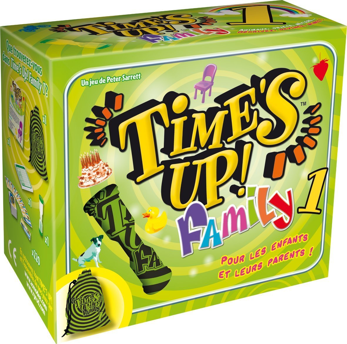 Asmodée - TUF1 - Jeu d'Ambiance - Time's Up! Family 1 3558380017820