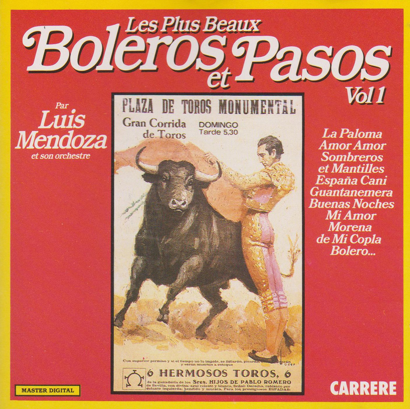 Les plus beaux boléros et pasos, vol. 1 3218030964354