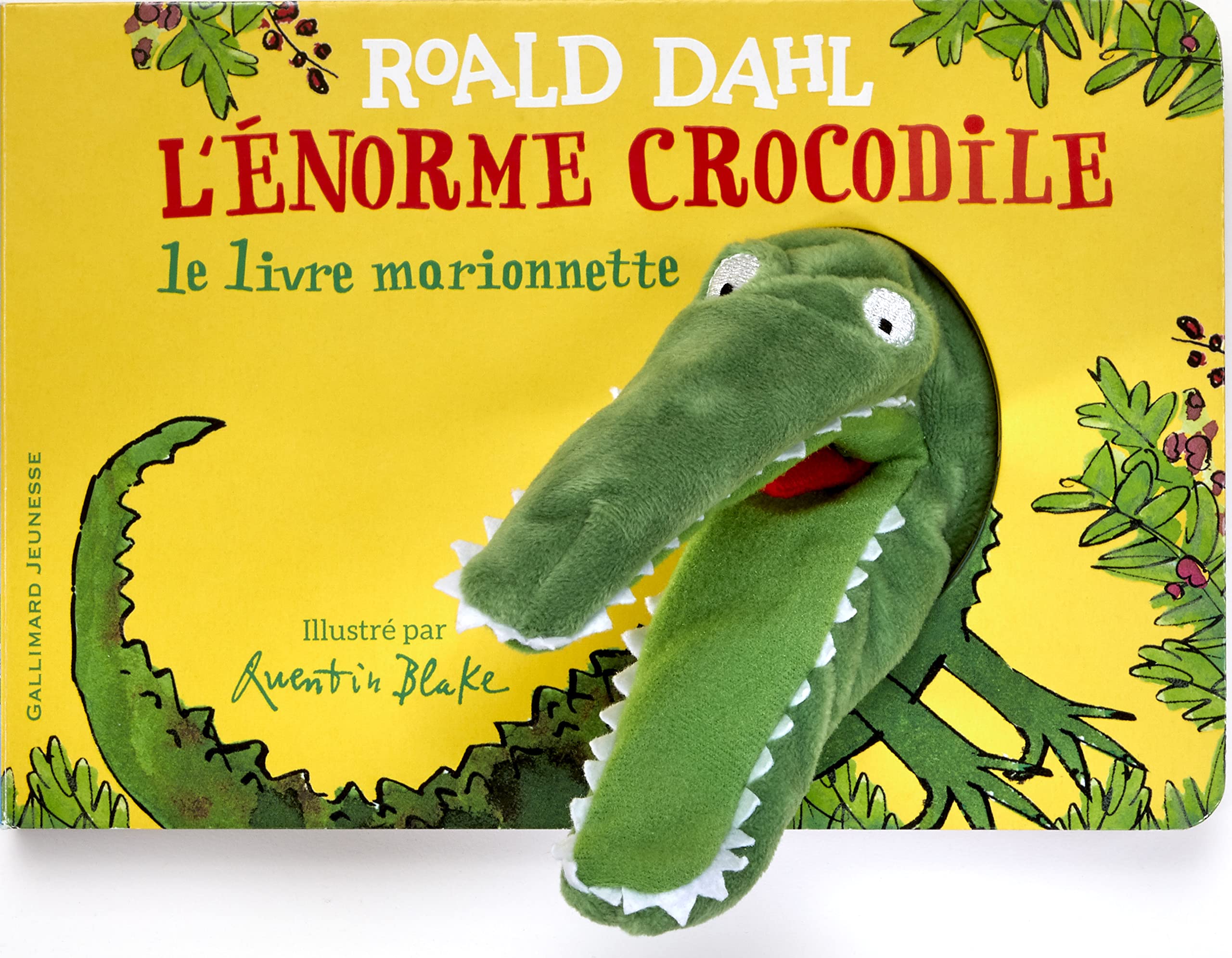 L'ENORME CROCODILE - LIVRE MARIONNETTE 9782075160124