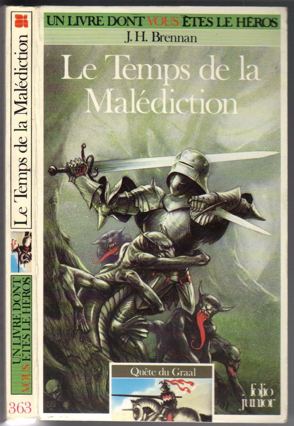 Quete Du Graal Tome 6 : Le Temps De La Malediction 9782070333639