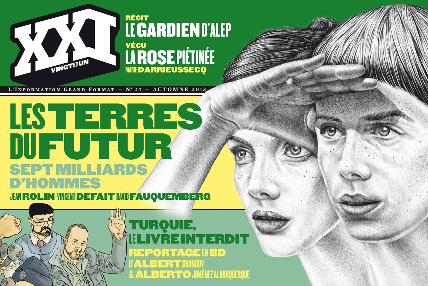 REVUE XXI N 24 LES TERRES DU FUTUR 9782356380692