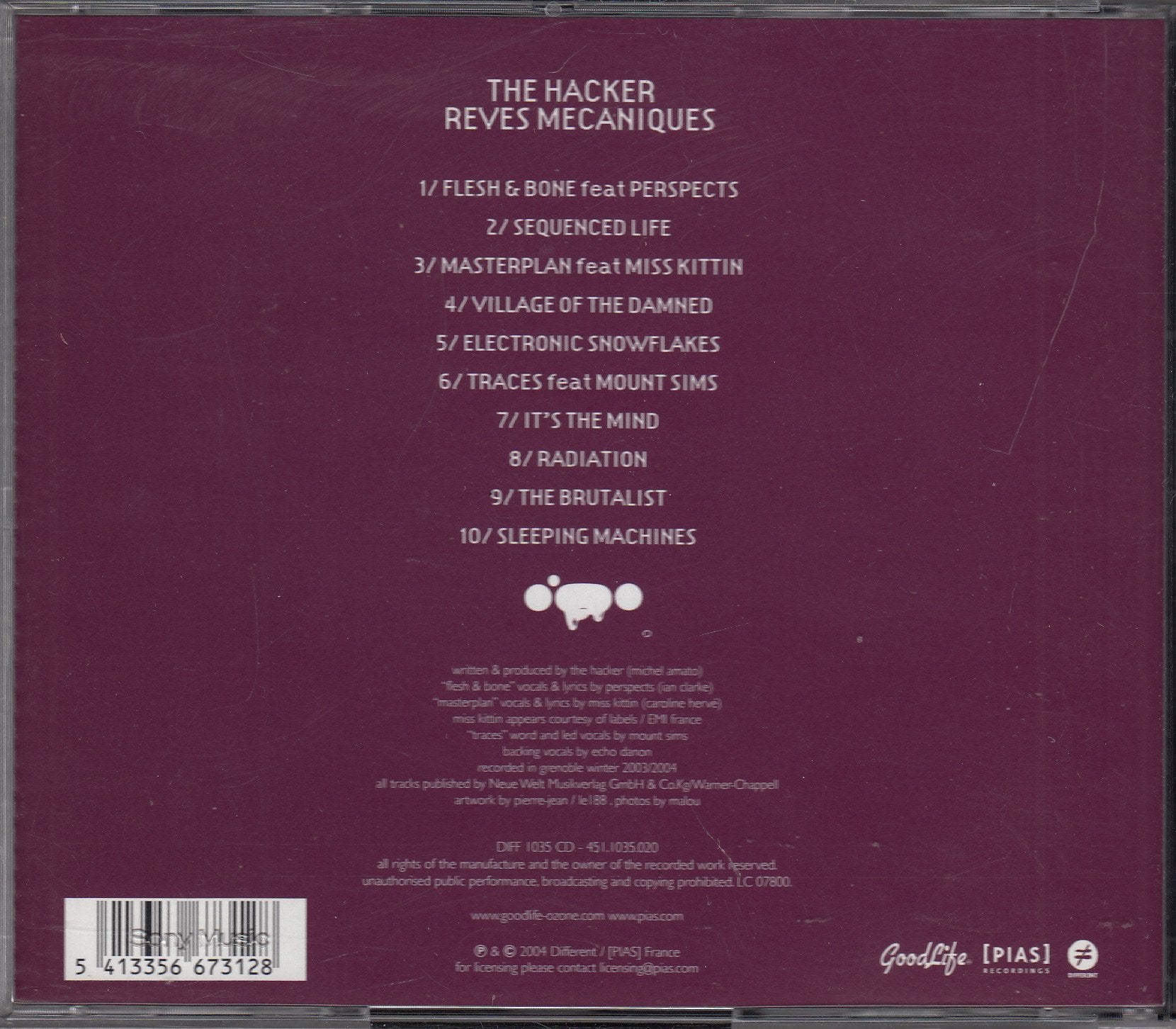 Rêves Mécaniques 5413356673128