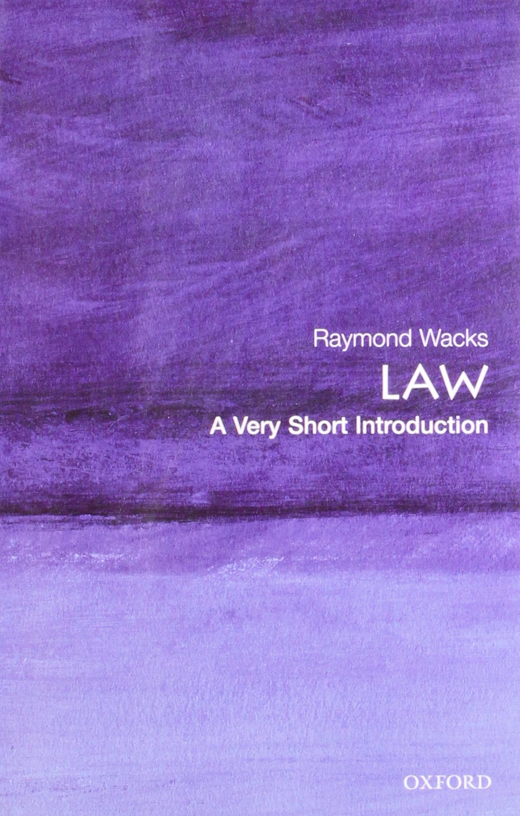 Law: A Very Short Introduction 9780199214969