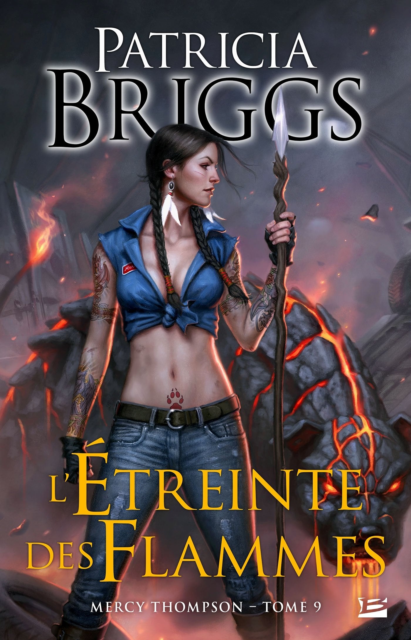 Mercy Thompson, T9 : L'Étreinte des flammes 9791028101114