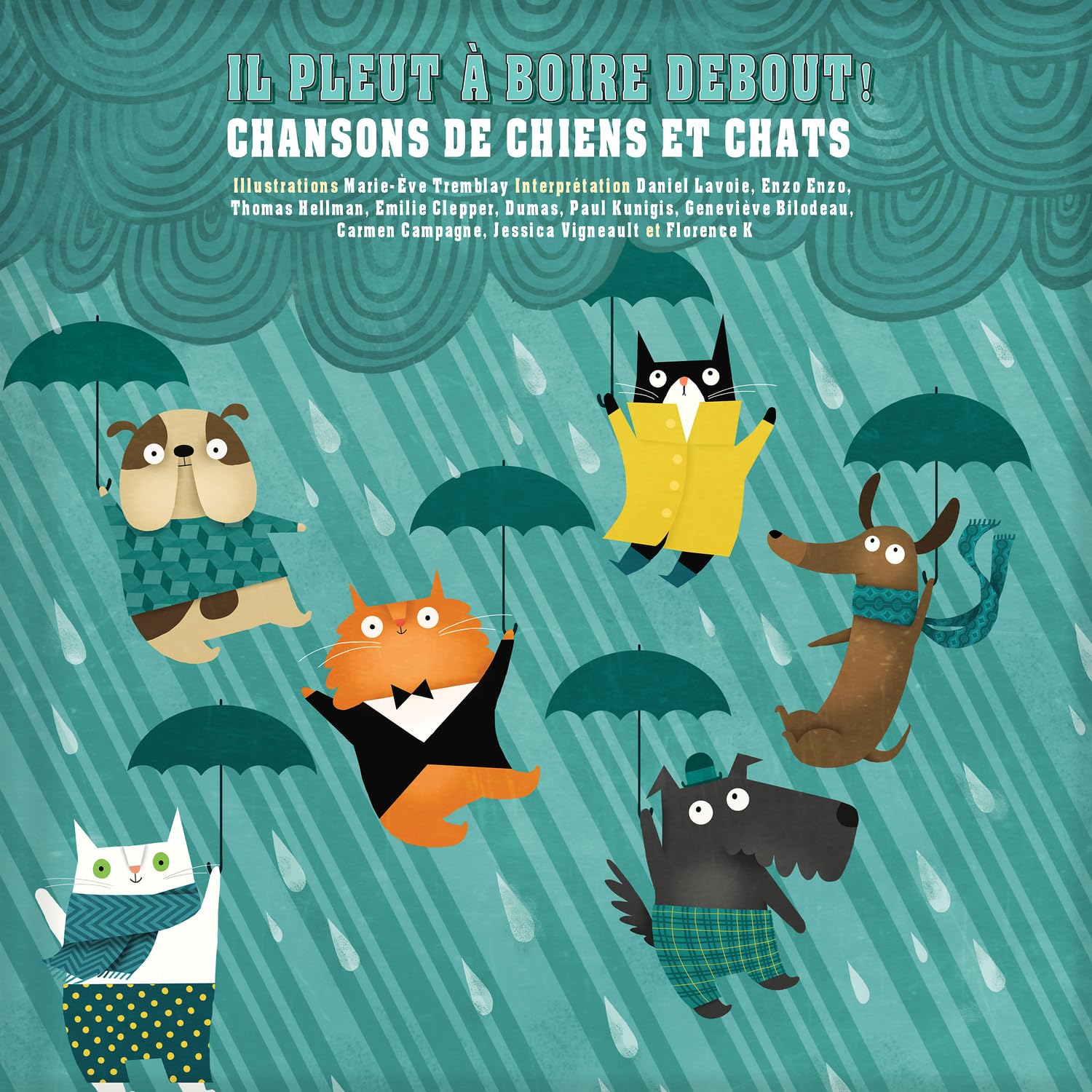 Il pleut à boire debout - Livre + CD 9782924217719