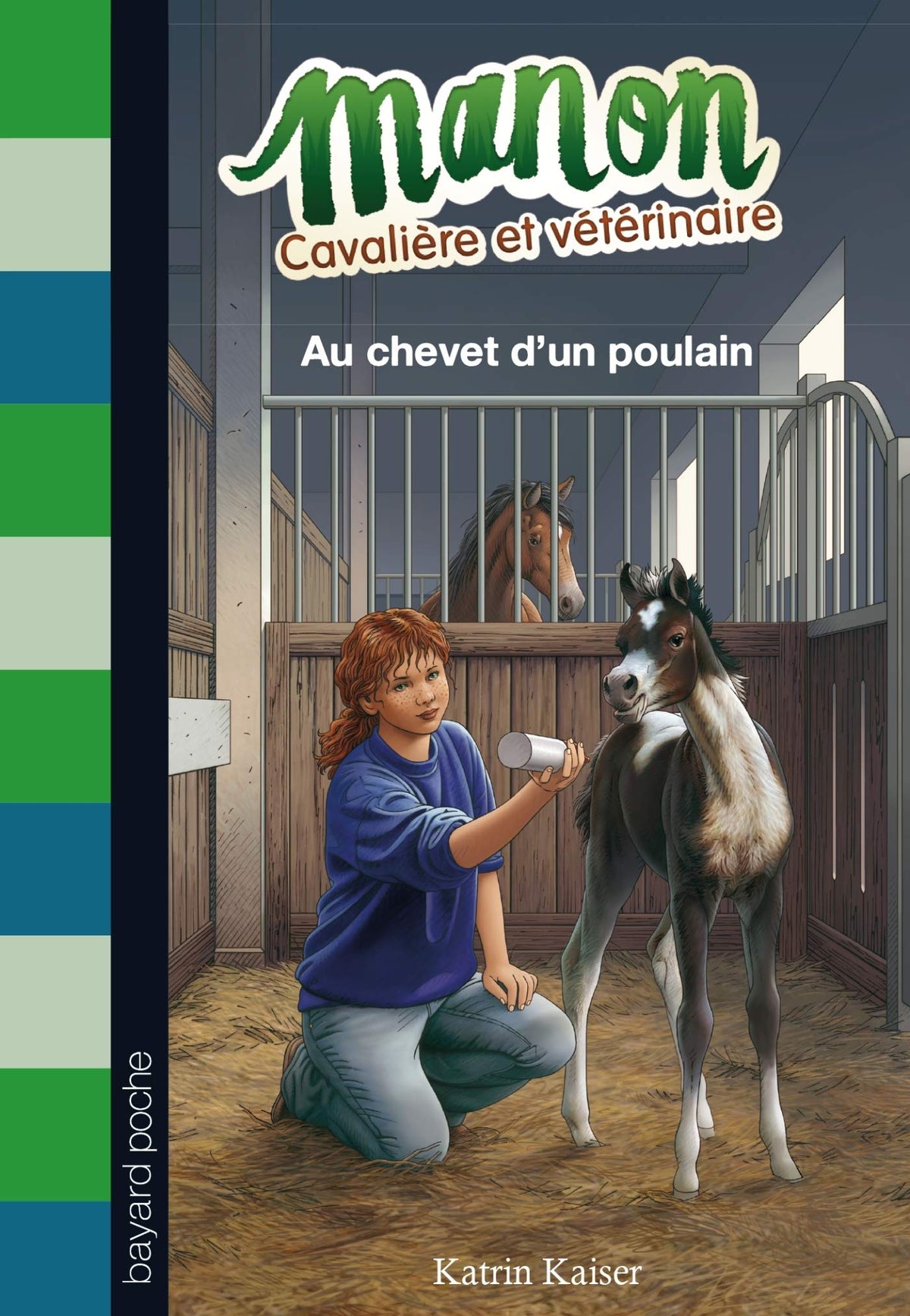 Manon, cavalière et vétérinaire, Tome 05: Au chevet d'un poulain 9782747053136