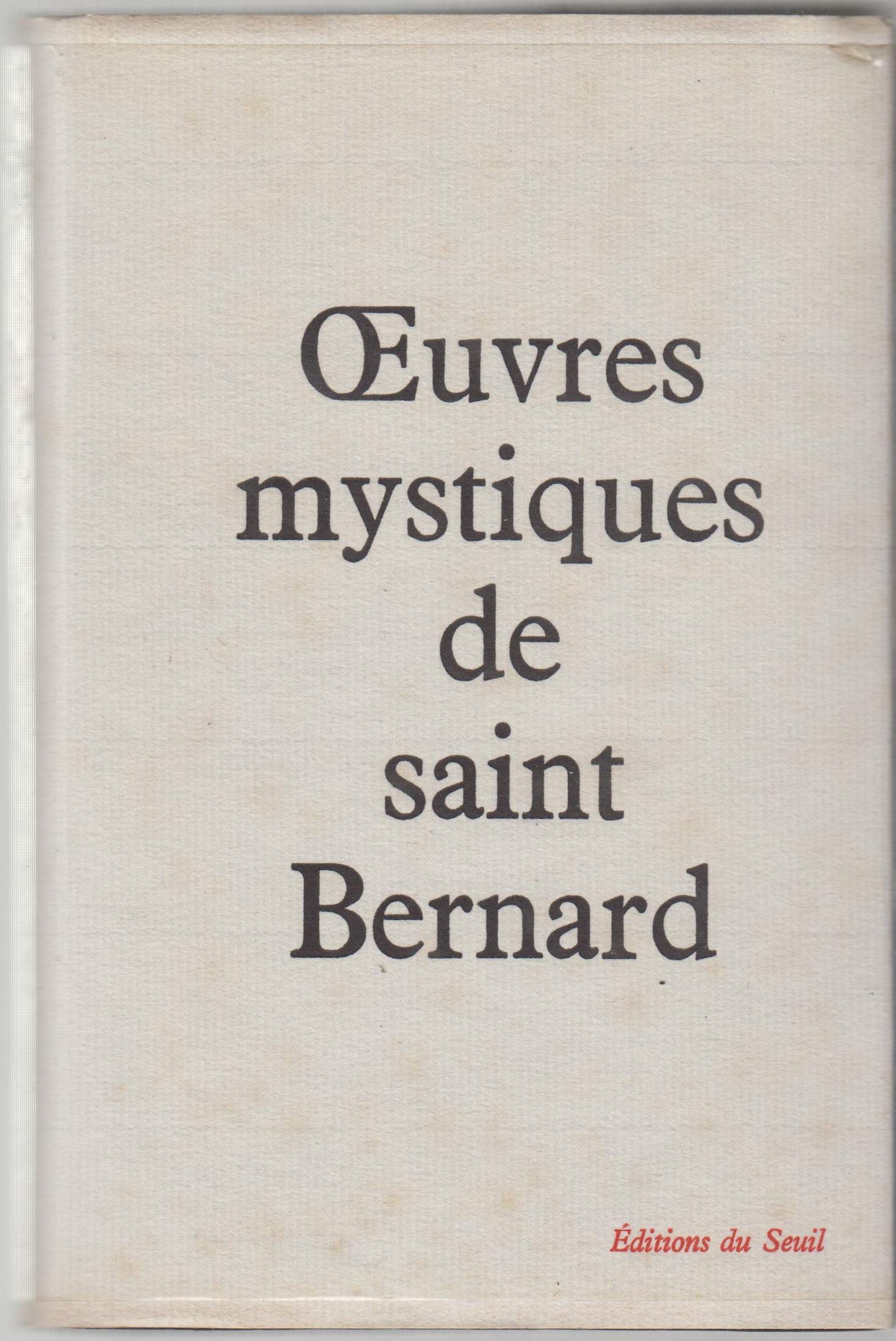 Oeuvres mystiques 9782020032551