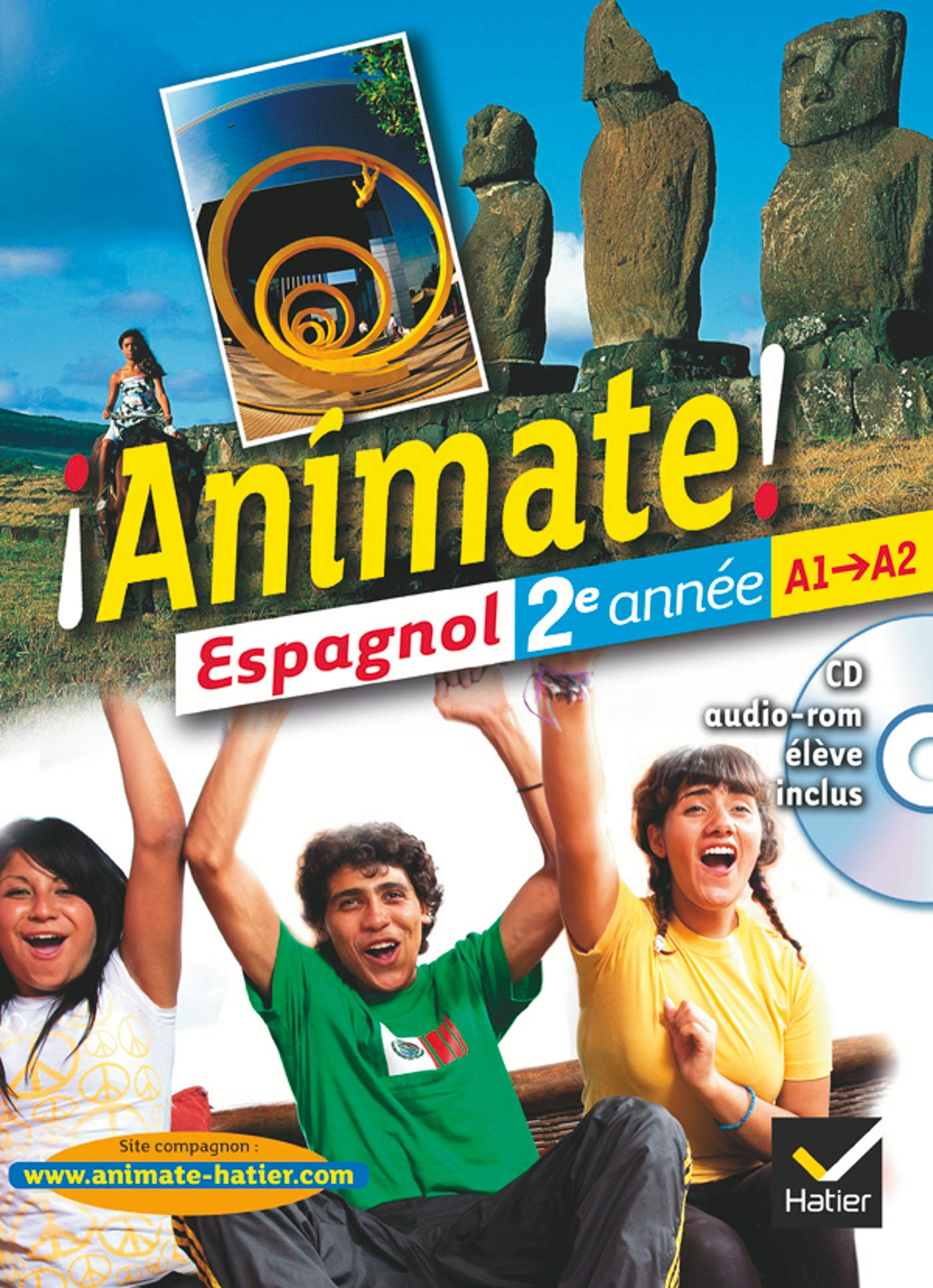 Animate Espagnol 2e année éd. 2012 - Manuel de l'élève + CD audio-rom 9782218958069