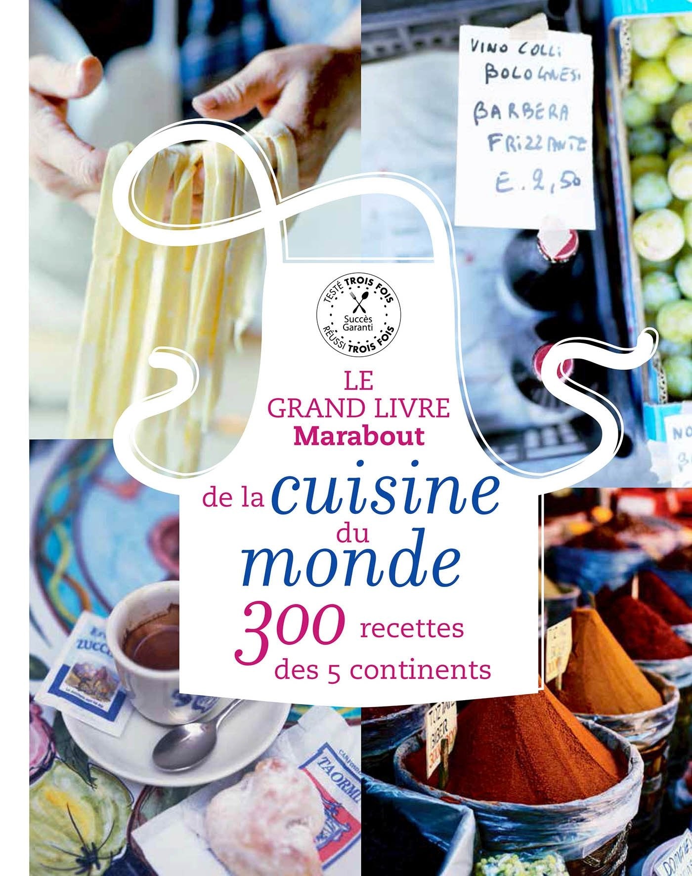 Le grand livre Marabout de la cuisine du monde: 300 recettes des 5 continents 9782501096393