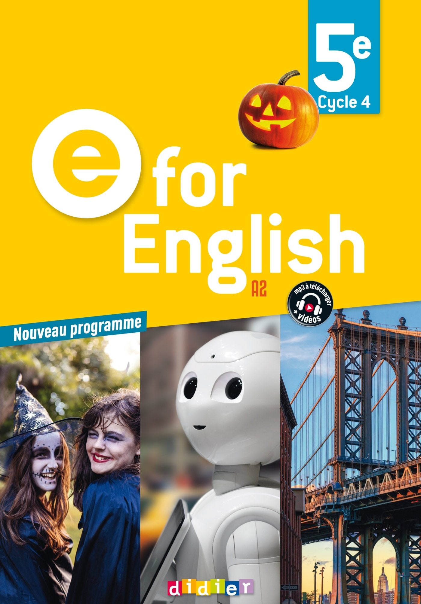 E for English 5e - Anglais Ed.2017 -Livre de l'élève 9782278087525