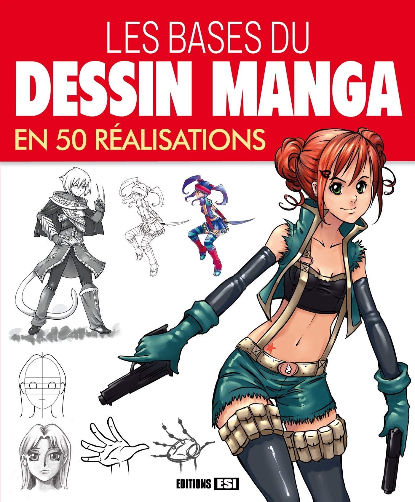 bases du dessin manga en 50 realisations (les) (0) 9782822604109