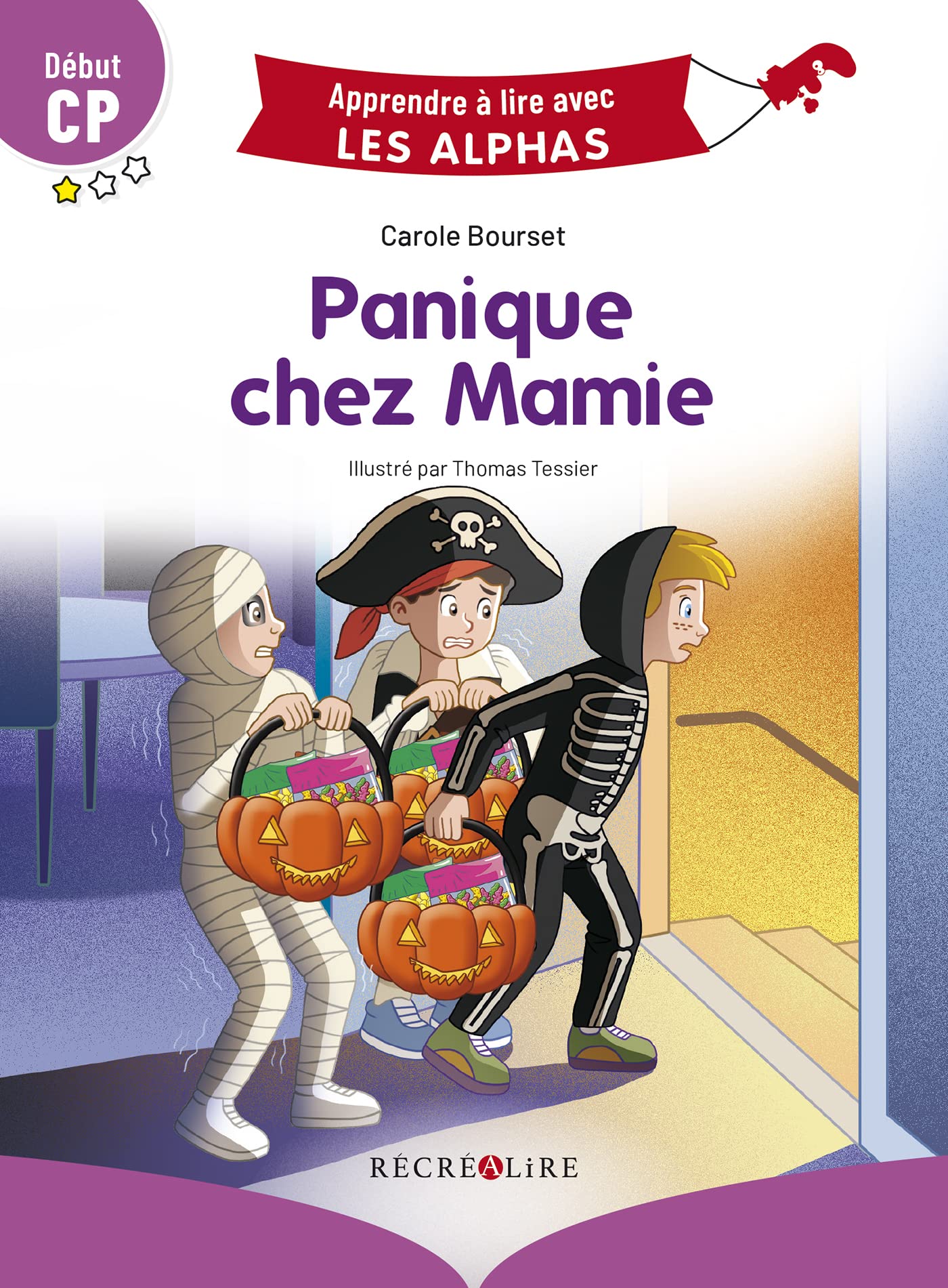 Apprendre à lire avec les Alphas - Panique chez mamie ! Début CP 9782366471311