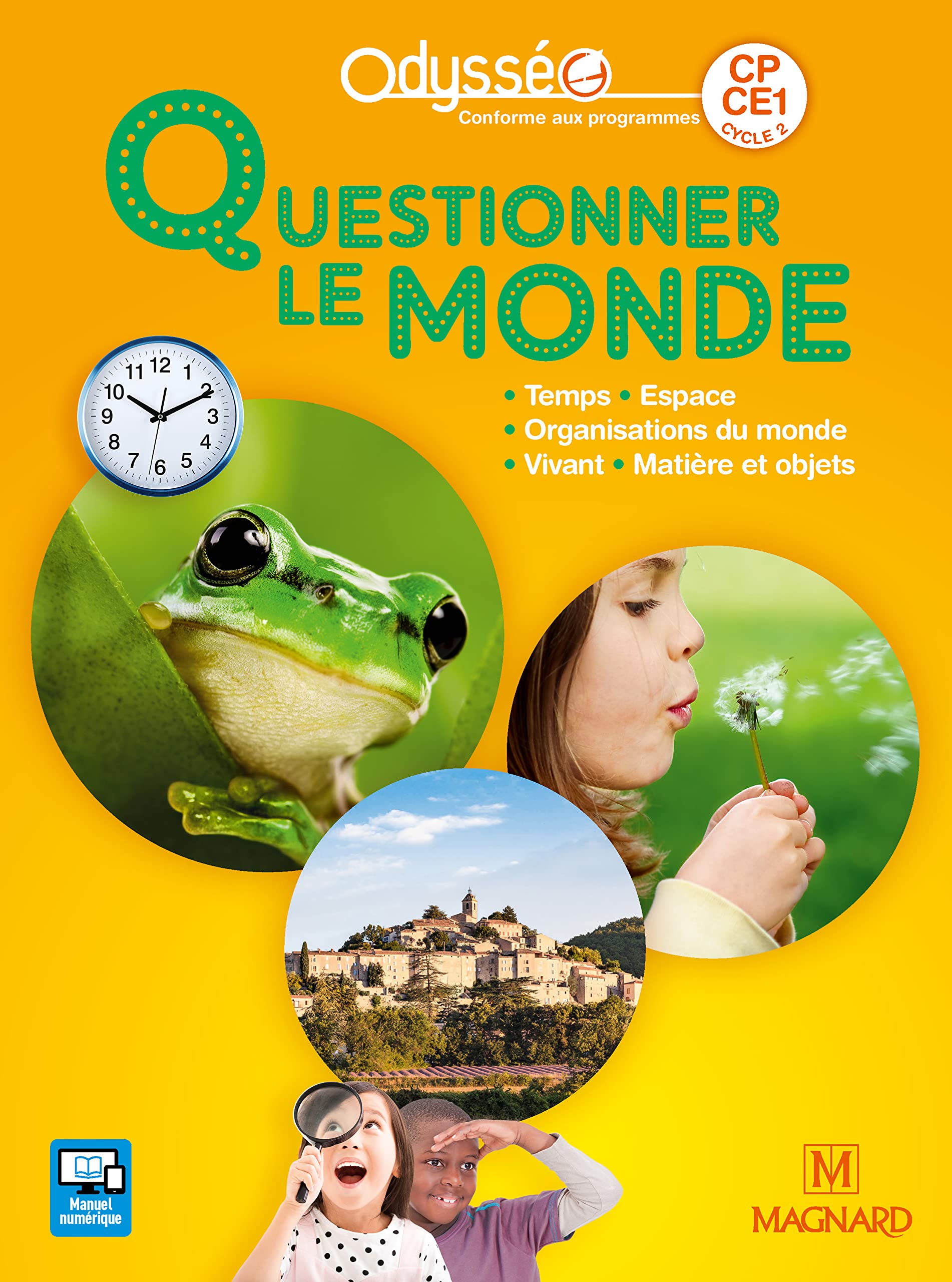 Odysséo Questionner le monde CP-CE1 (2018) - Manuel de l'élève 9782210504165
