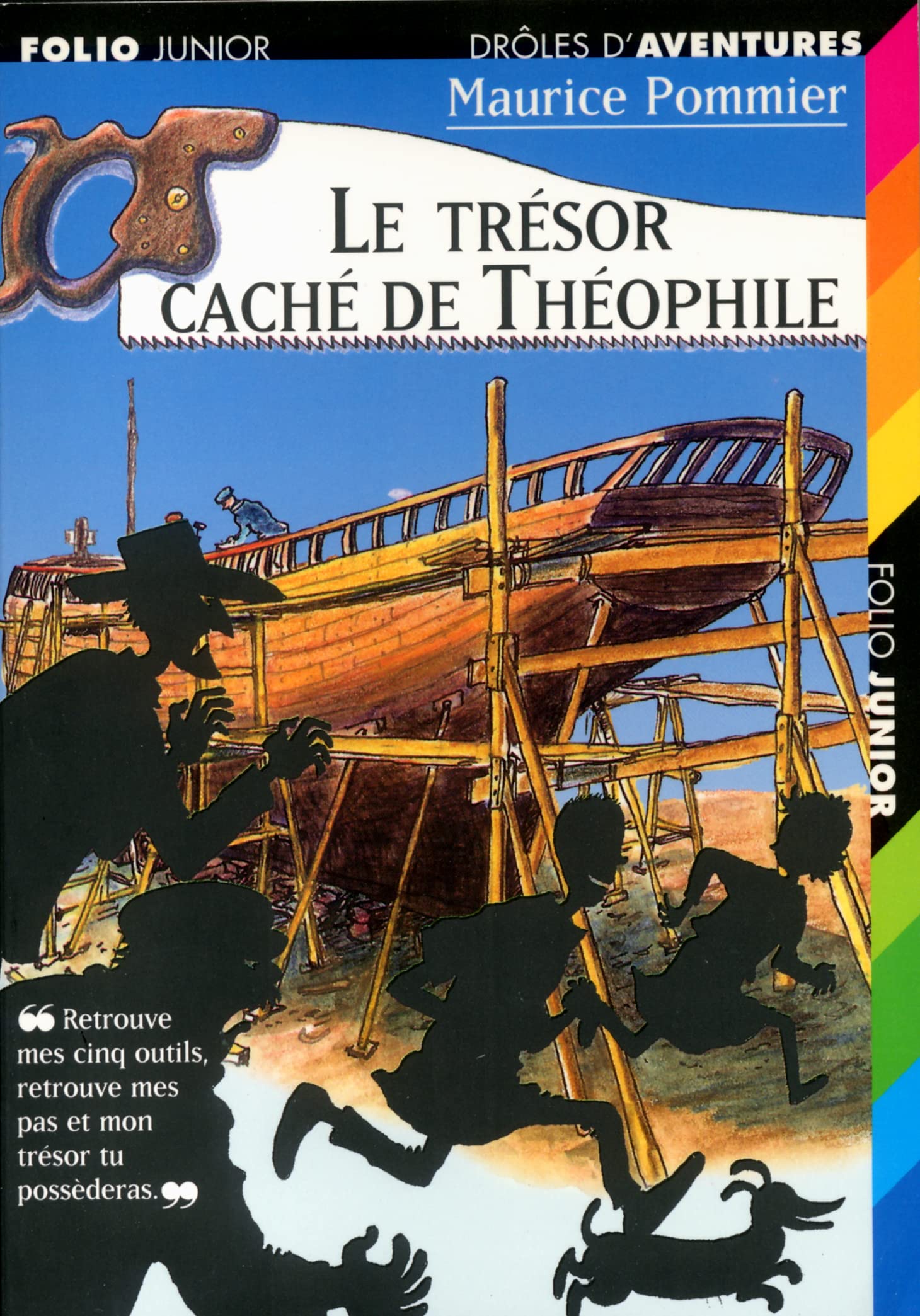 Drôles d'aventures, 1 : Le trésor caché de Théophile 9782070509669