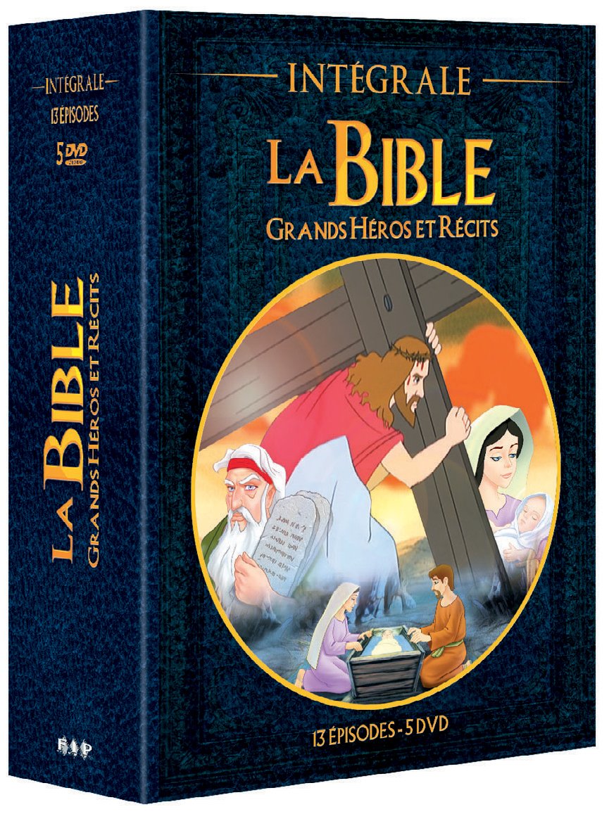 La Bible, Grands Héros et Récits - Intégrale - 13 épisodes - 5 DVD 3335901559799