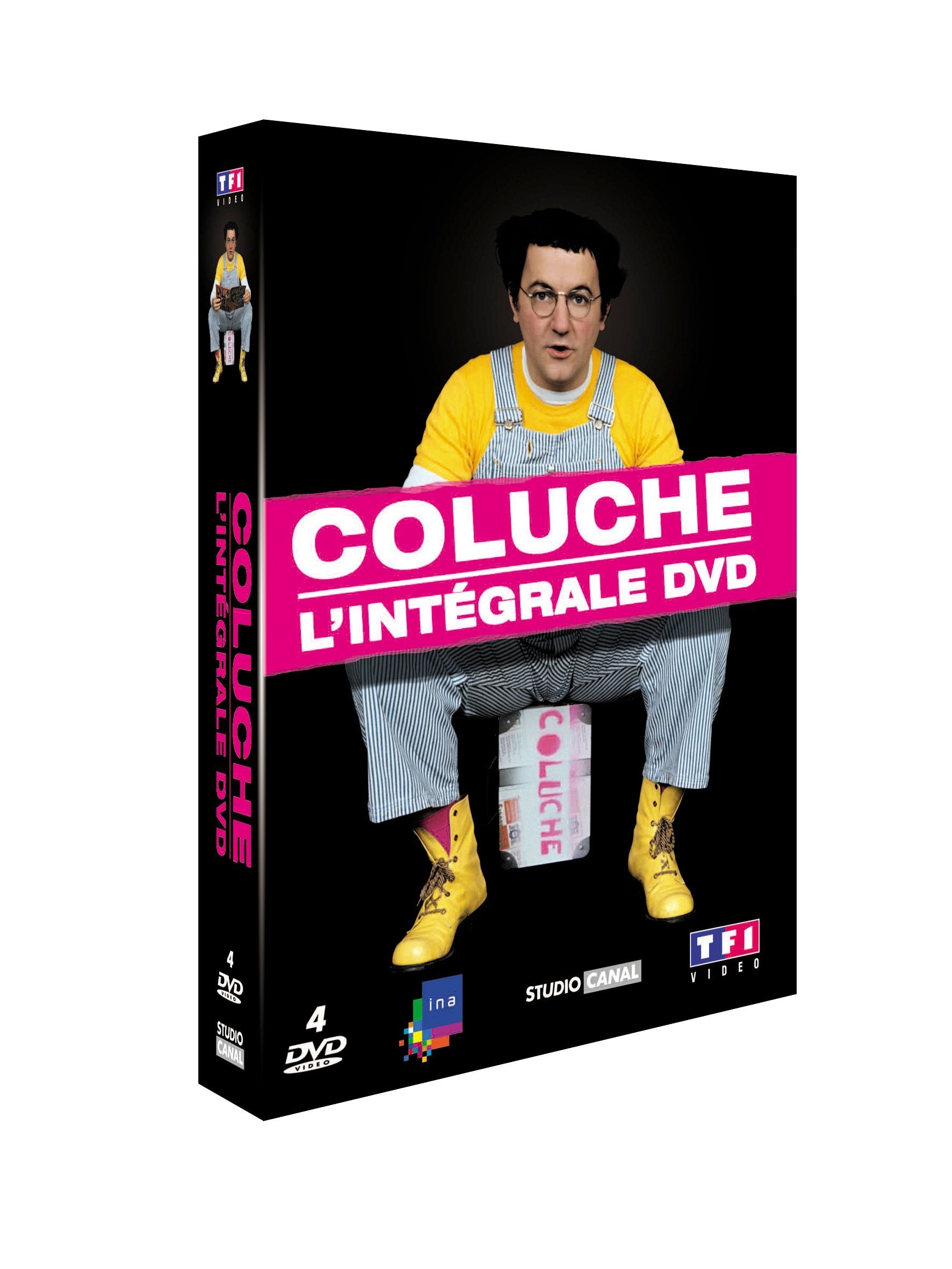 Coffret Coluche - 4 DVD 3384442196413