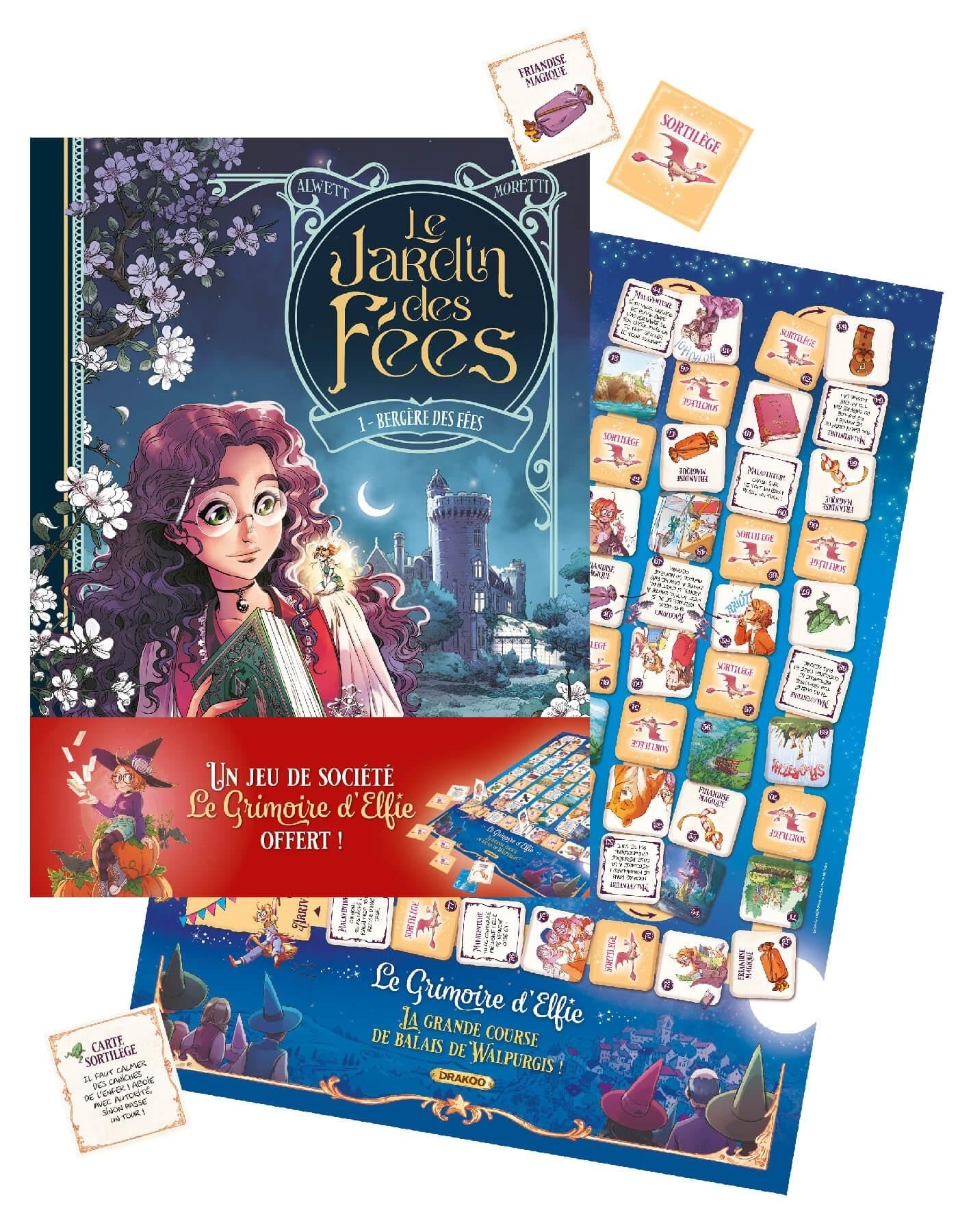 Le Jardin des fées - vol. 01 + jeu de société offert - édition limitée 9782382333280