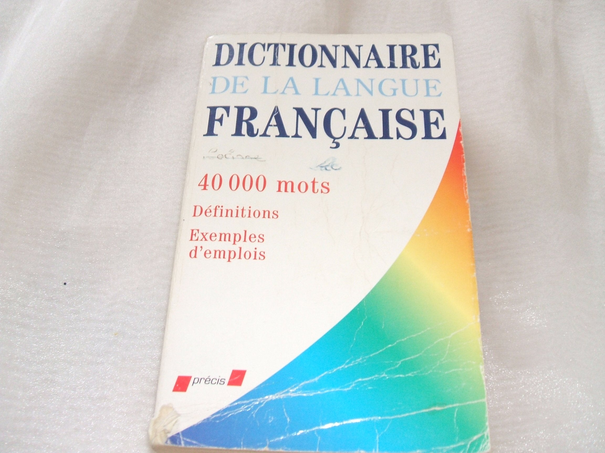 Dictionnaire de la langue française 9782237000039