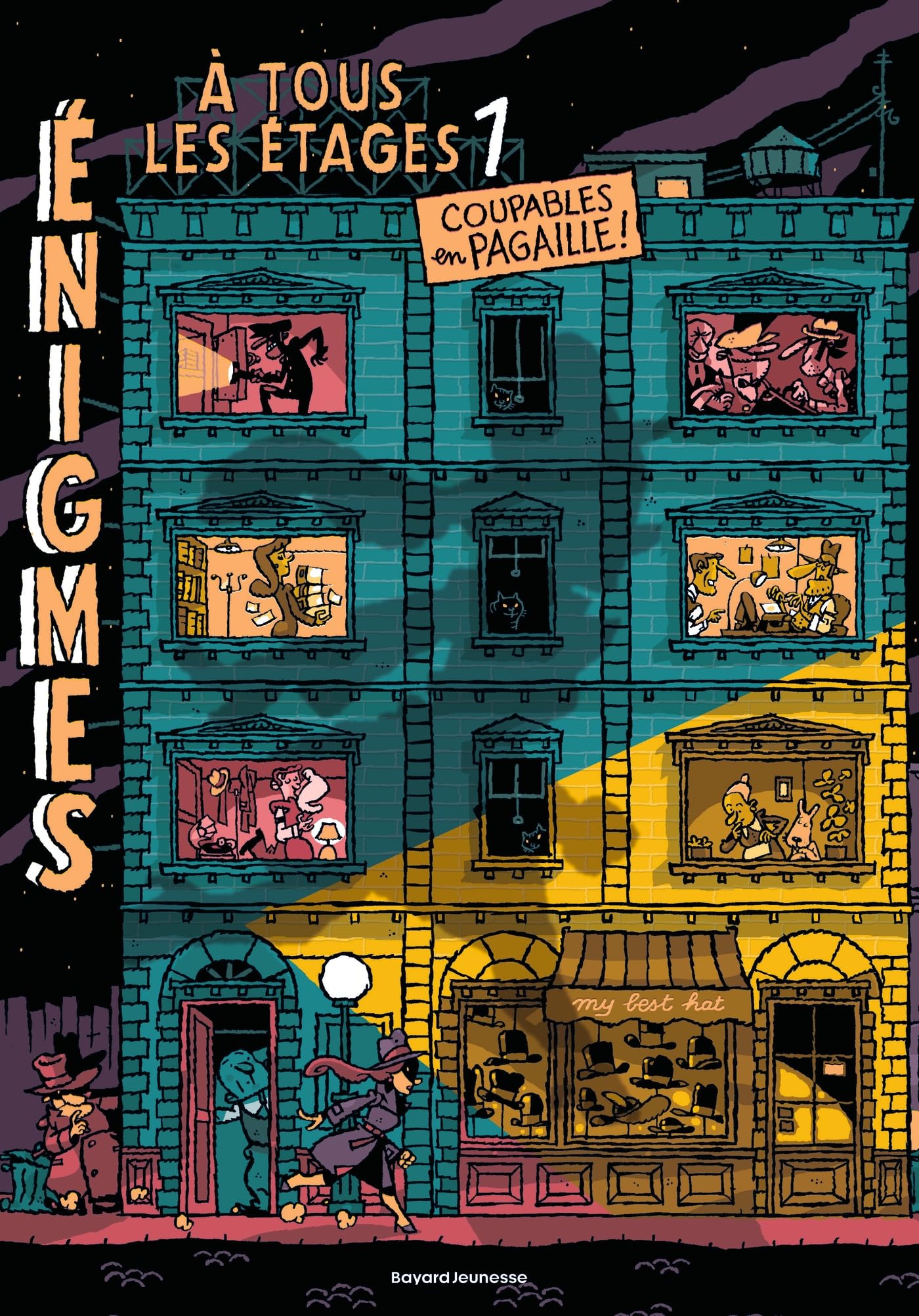 Énigmes à tous les étages, Tome 01: Le casse de la chambre forte - Énigmes à tous les étages 9791036329005