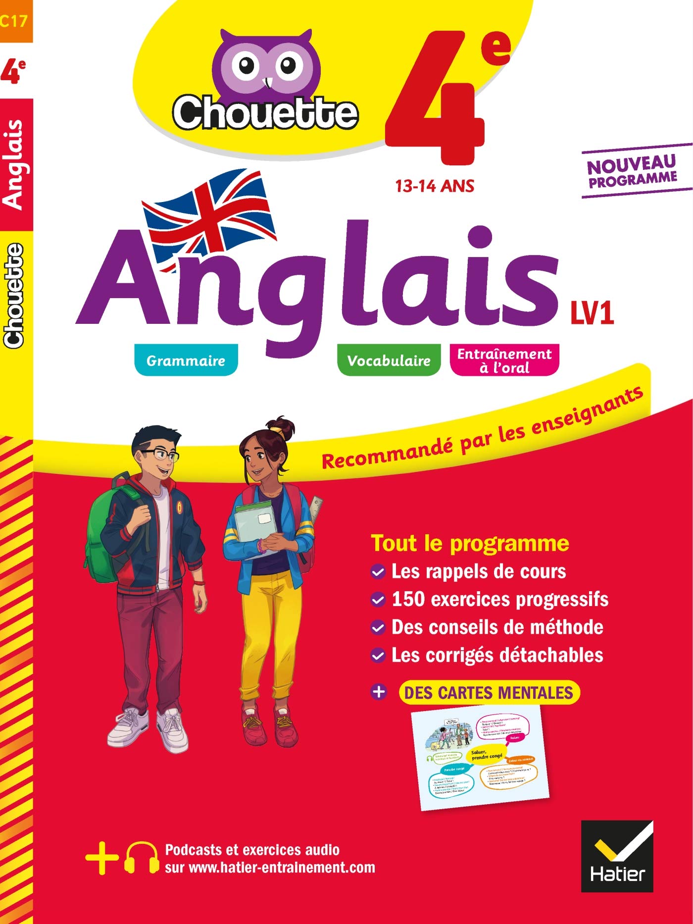 Anglais 4e - LV1 (A2, A2+): cahier d'entraînement et de révision 9782401051232