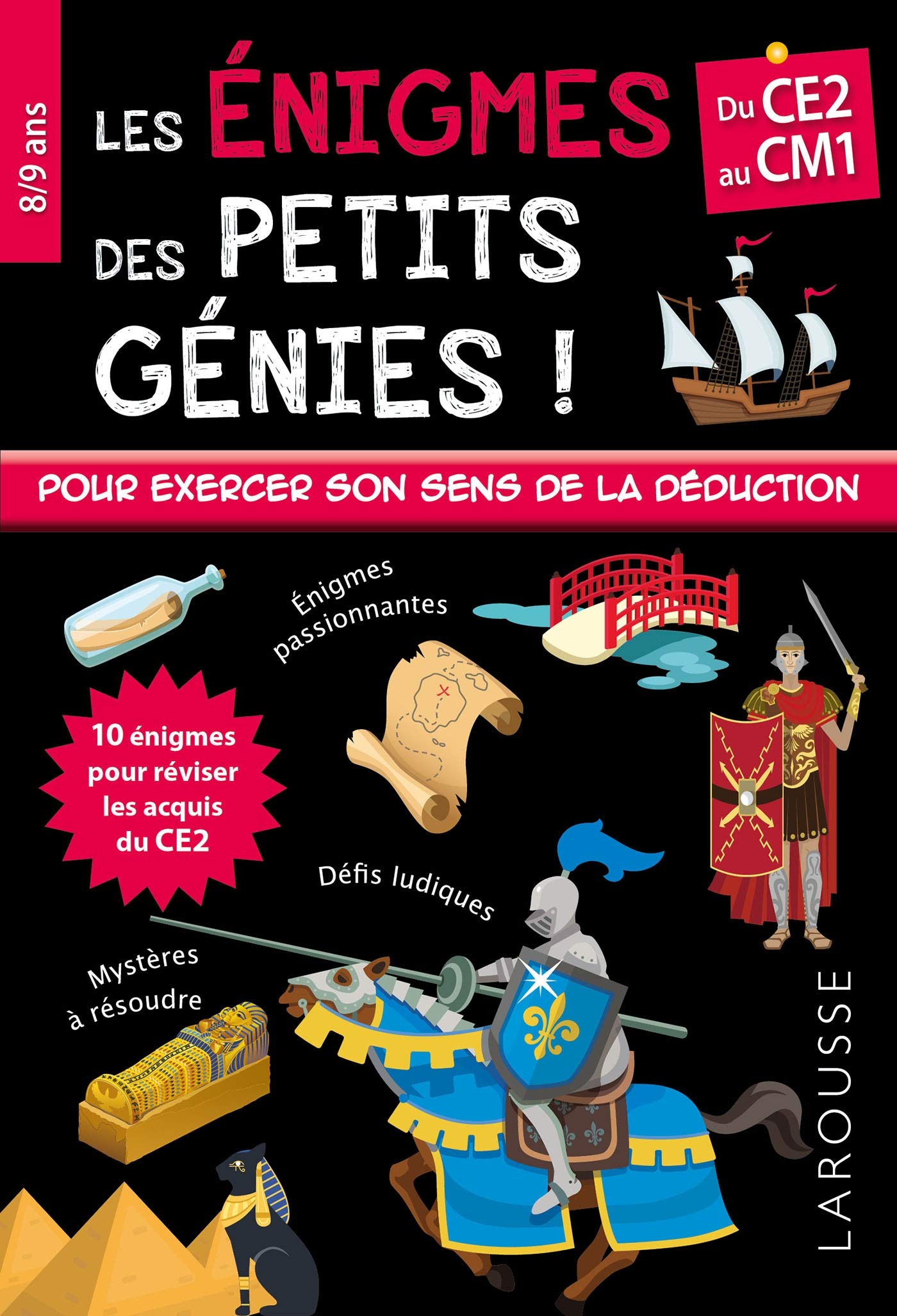 Les énigmes des petits génies ! Du CE2 au CM1- Cahier de vacances 9782035955661