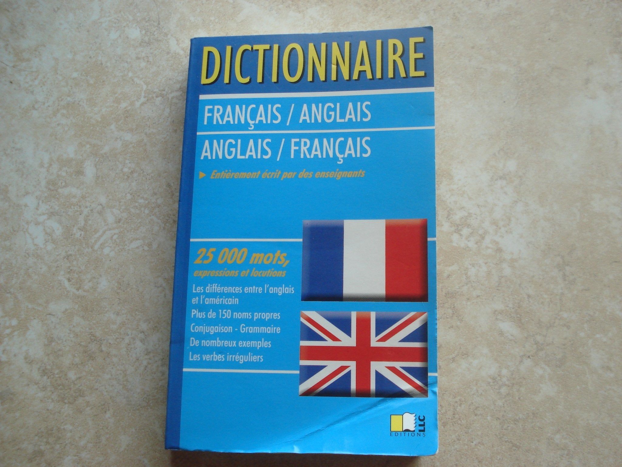 DICTIONNAIRE FRANCAIS ANGLAIS ANGLAIS FRANCAIS 9782754201933