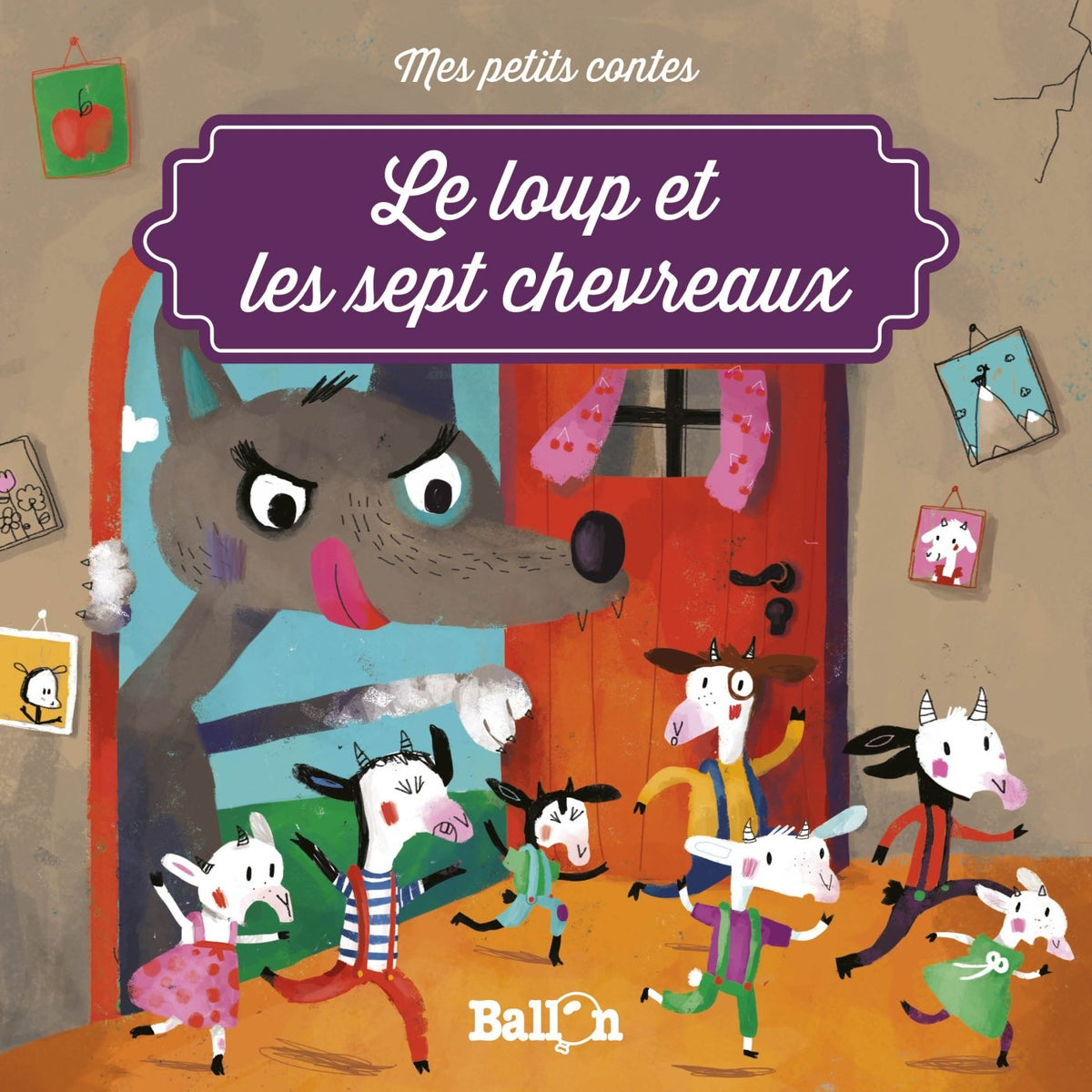 Le loup et les 7 chevreaux 9789037499834