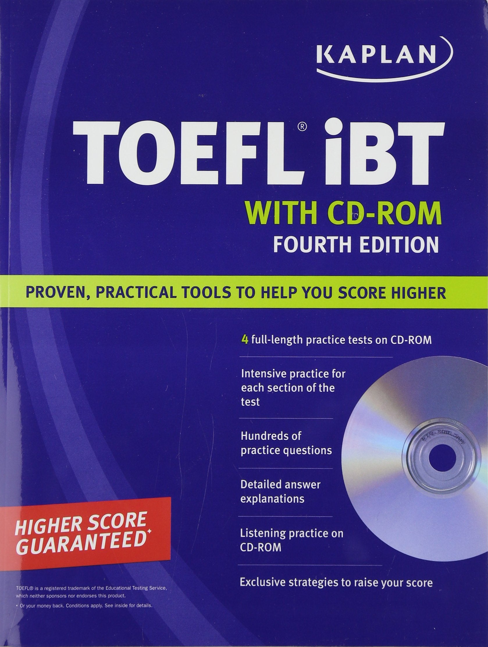 Kaplan TOEFL iBT with CD-ROM 9781419550270