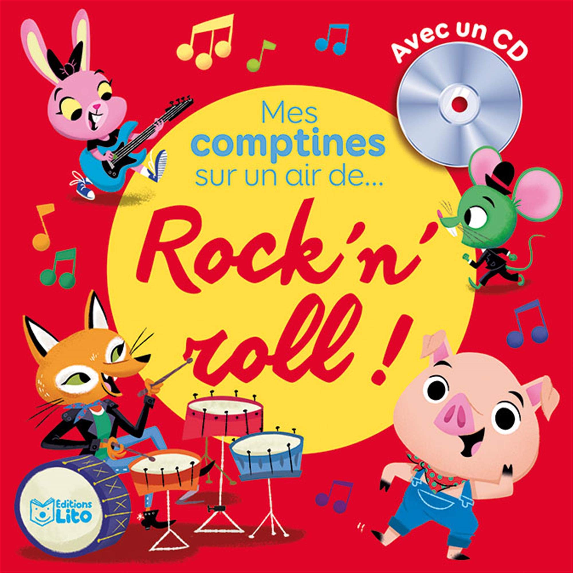 Mes comptines sur un air de... Rock'n'roll ! 9782244306117