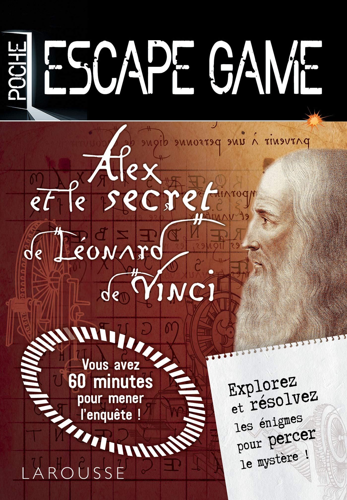 Escape game de poche sp Léonard de Vinci 9782035969811