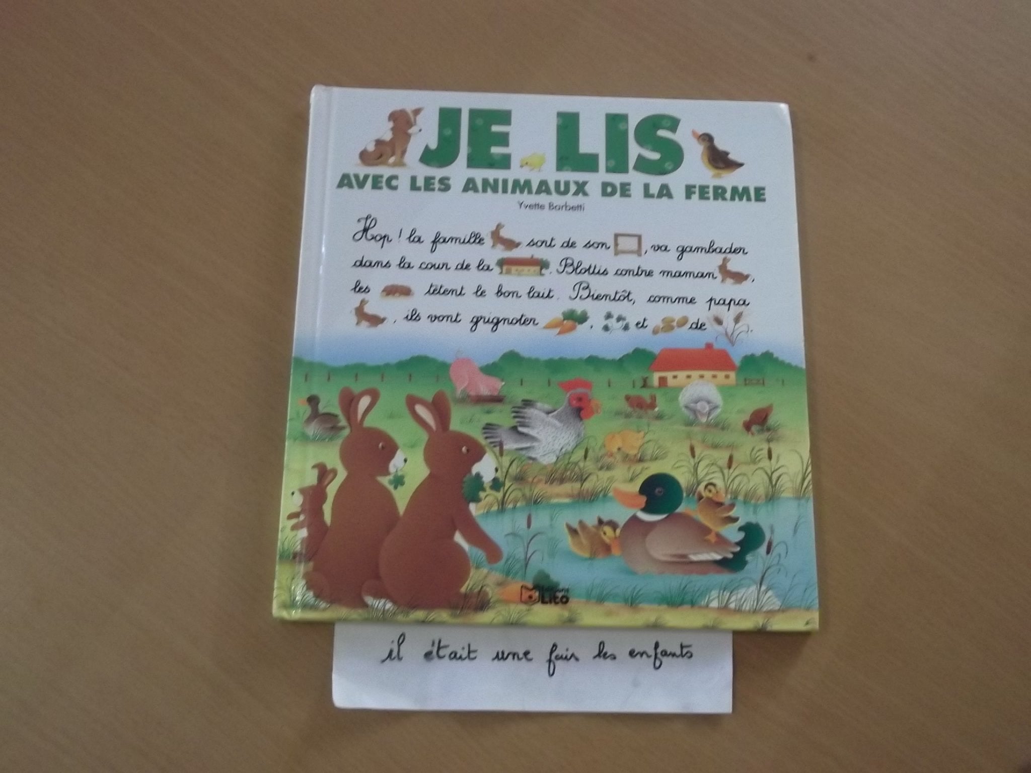 Je lis avec les animaux de la ferme 9782244424125