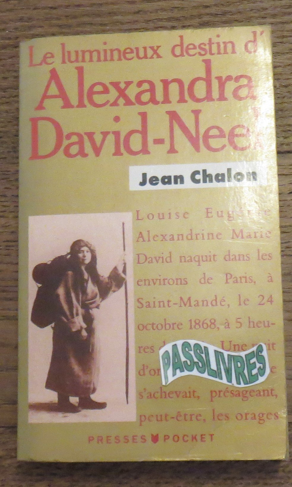 Le Lumineux destin d'Alexandra David-Néel 9782266026154