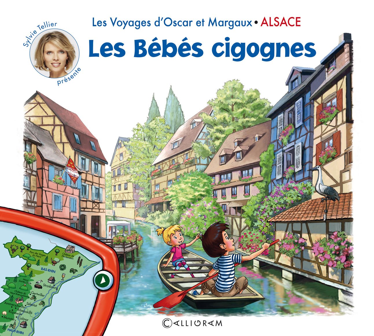 Les voyages d'Oscar et Margaux - L'Alsace - Les Bébés cigognes 9782884807500