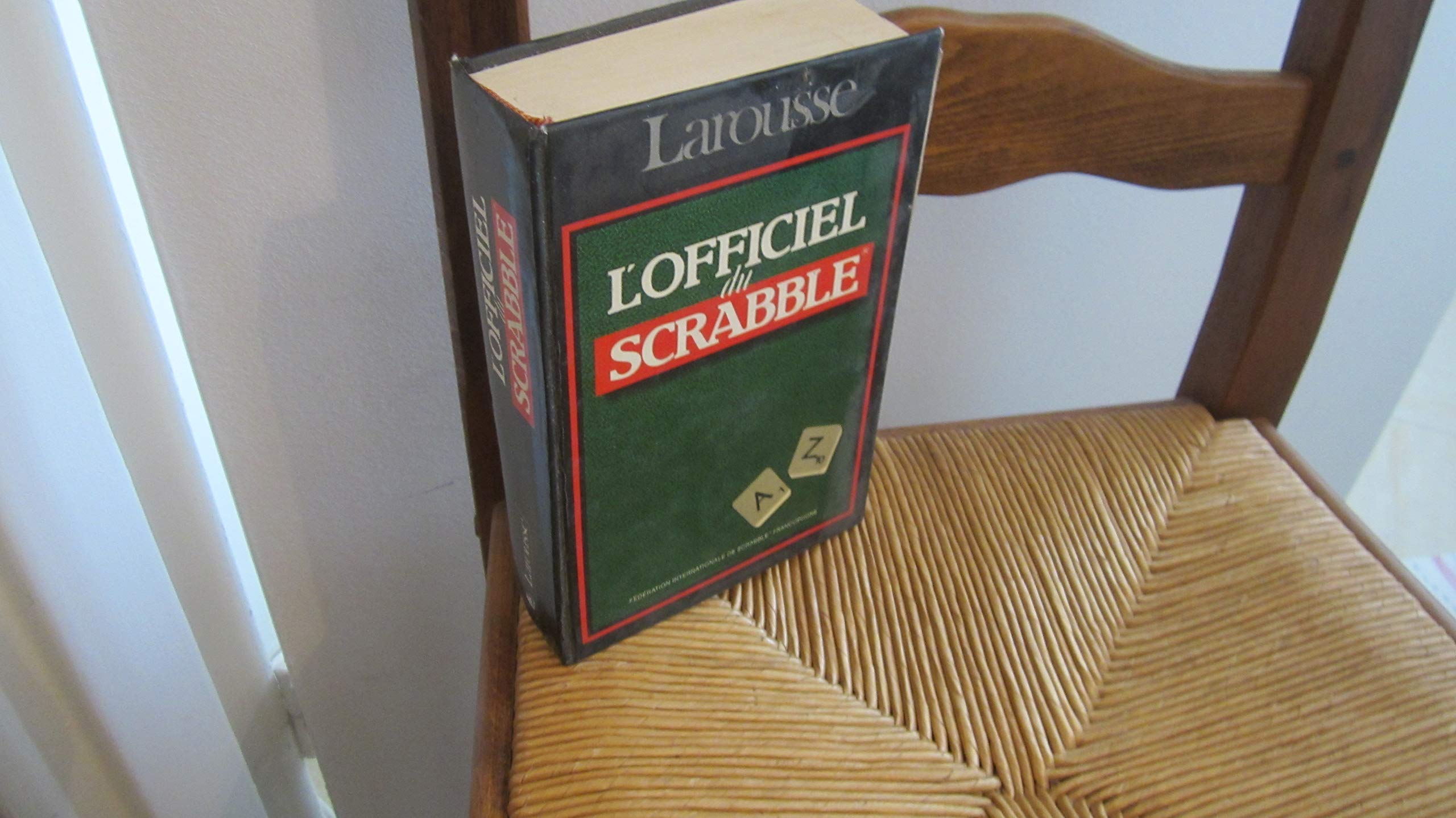 L'Officiel du Scrabble: Le compagnon des jeux de lettres 9782033402204