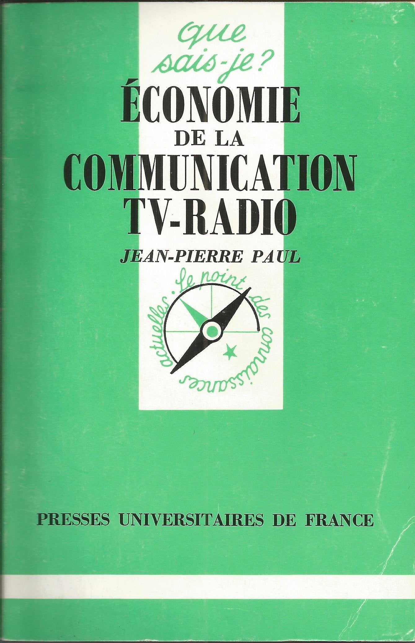 Économie de la communication TV, radio 9782130438991