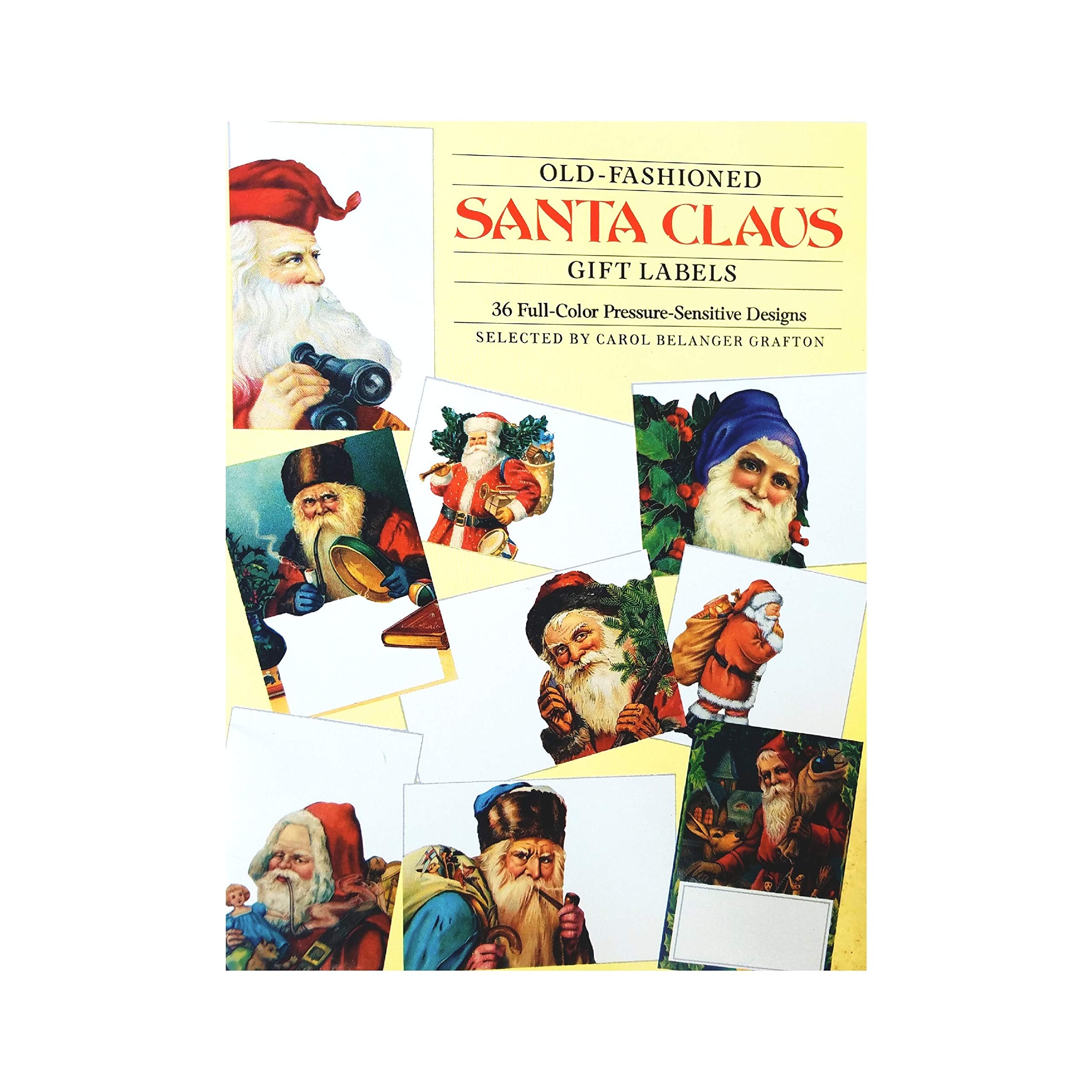 Old-Fashioned Santa Claus Gift Labels 9780486263953