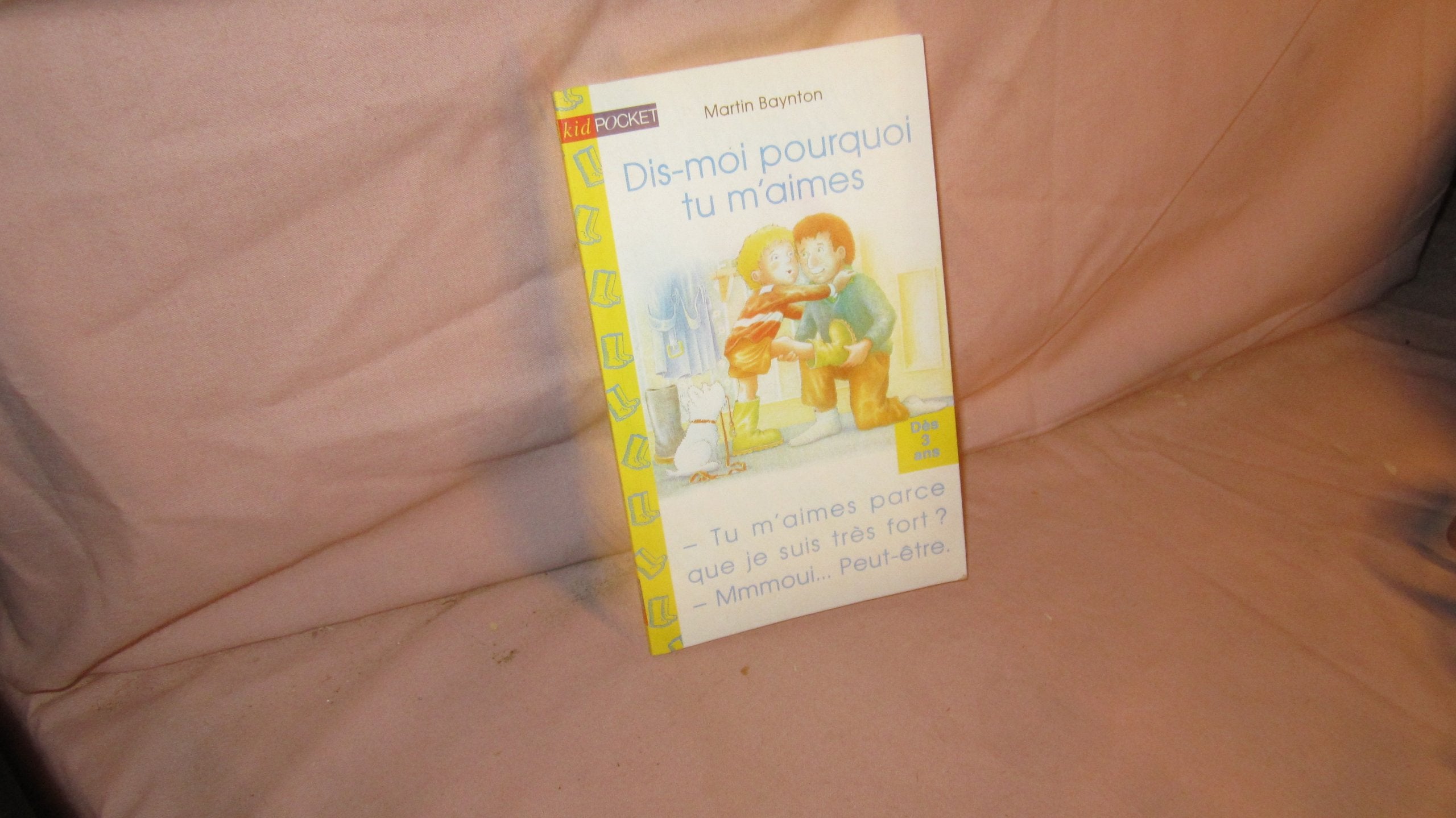 Dis-moi pourquoi tu m'aimes 9782266057905