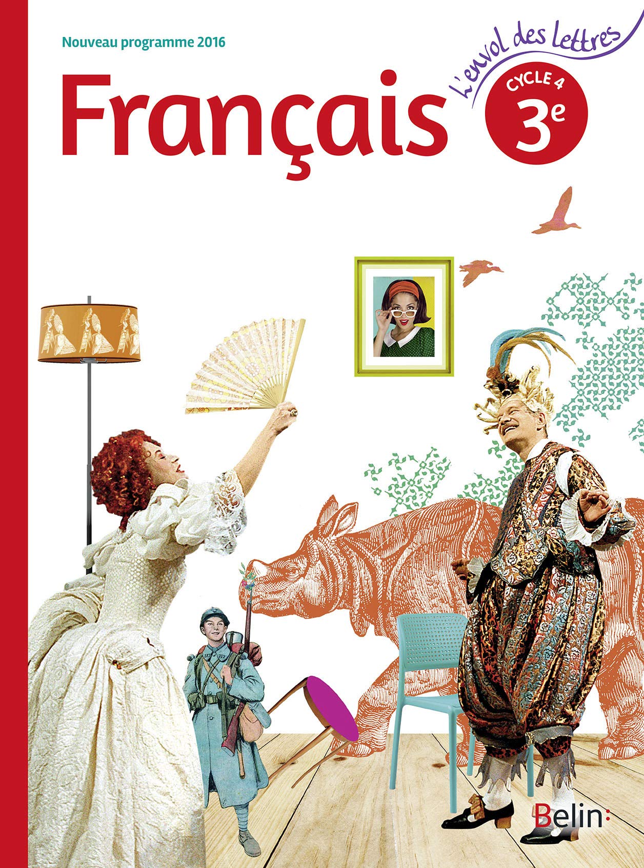 Français 3éme livre de l'élève - Grand format - Nouveau programme 2016 9782701197371
