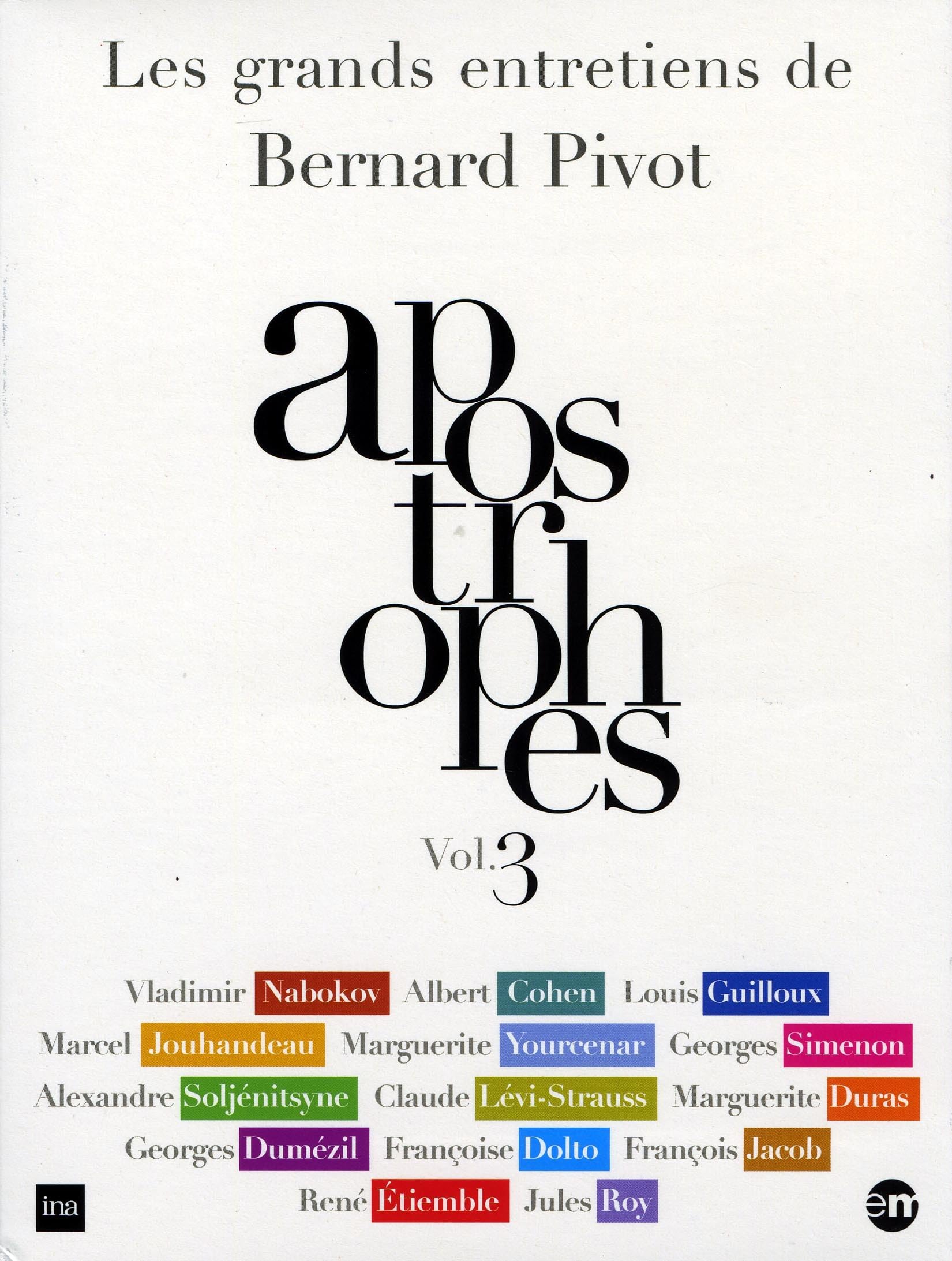 Apostrophes : Coffret 3 3346030027257