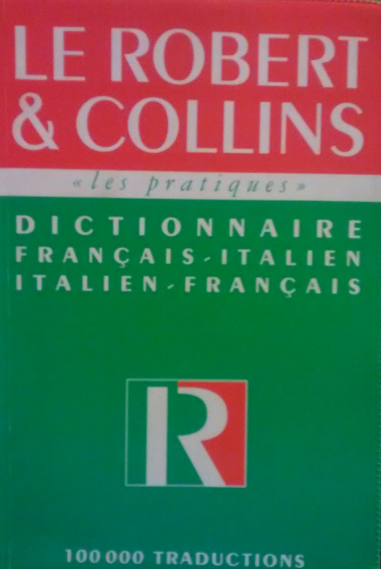 Dictionnaire Robert Et Collins Francais-Italien Et Italien-Francais 9782850363597